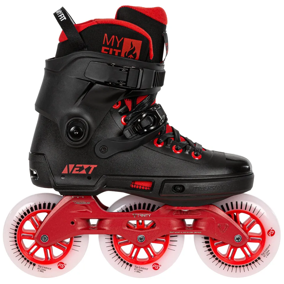 powerslide-next-black-red-110-urban-inline-skates image 1