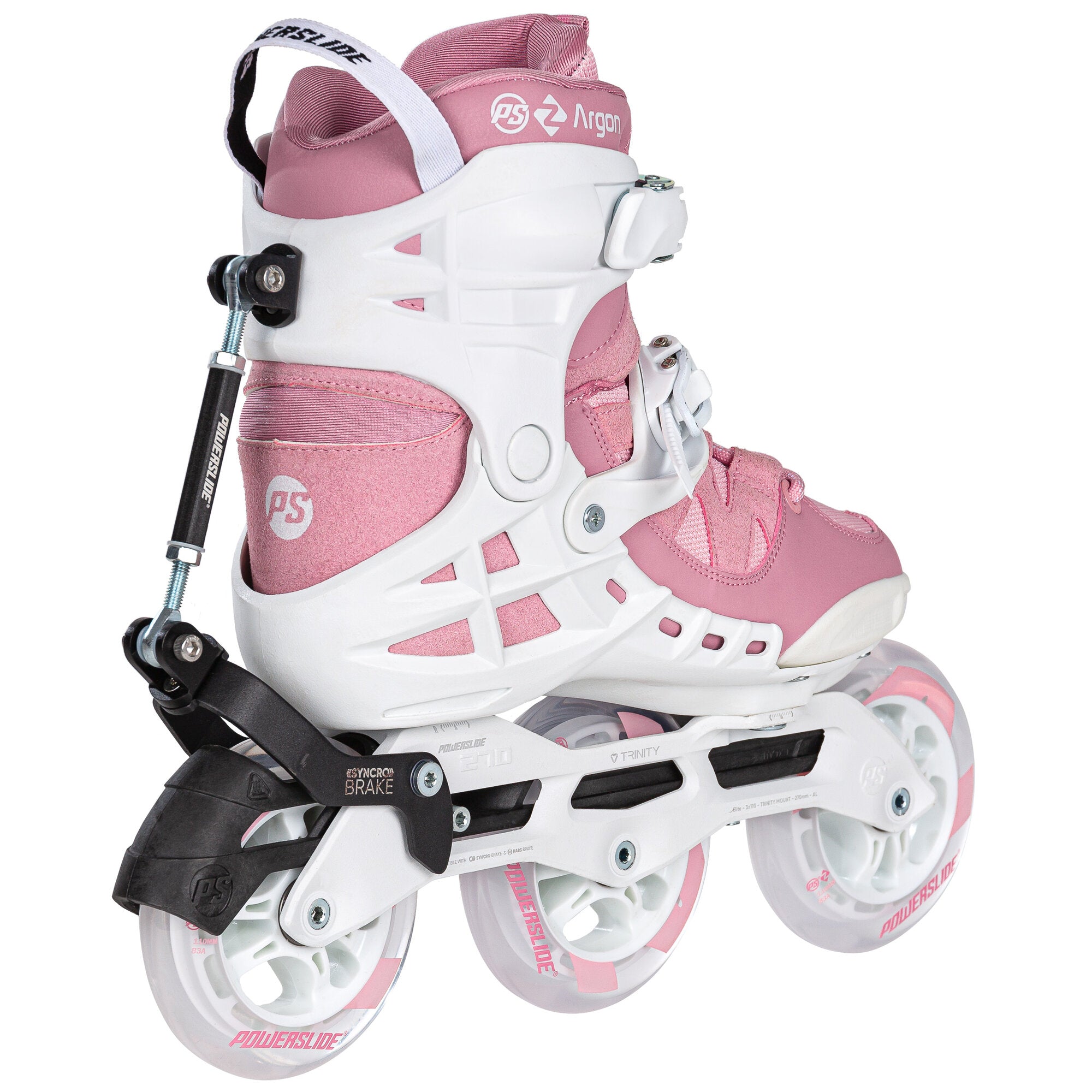 powerslide-phuzion-argon-syncro-rose-110-inline-fitnessskate-wei-rosa image 3