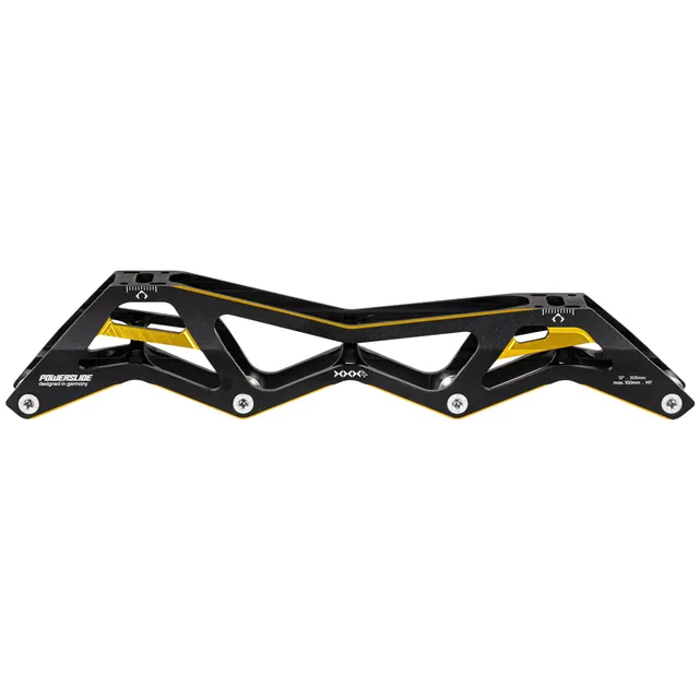 powerslide-3x4-12-0-4x100mm-speed-frame-black-gold-195mm image 1