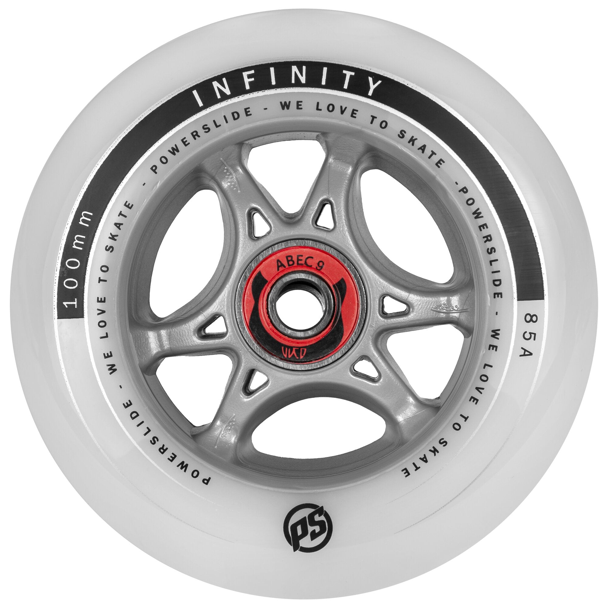 powerslide-infinity-100-rtr-abec9-fitness-rollen-4er-pack image 1