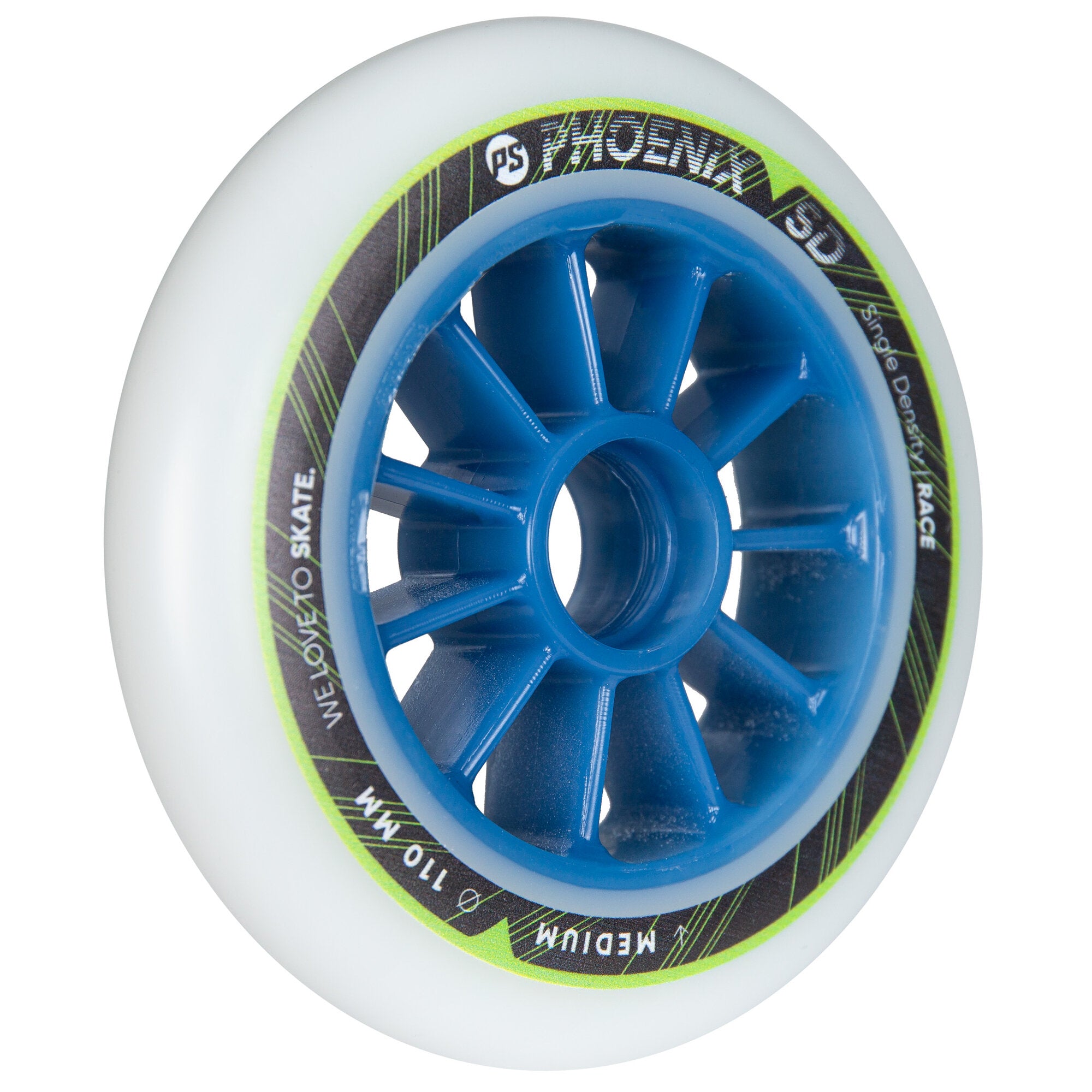 powerslide-phoenix-110mm-sd-medium-8-pack-rollen-blau-wei image 2