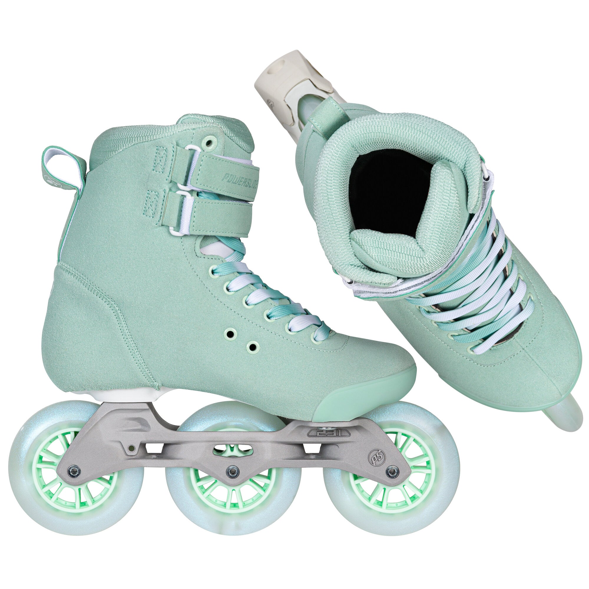 powerslide-pheme-mint-100-fitness-inlineskates-damen image 7