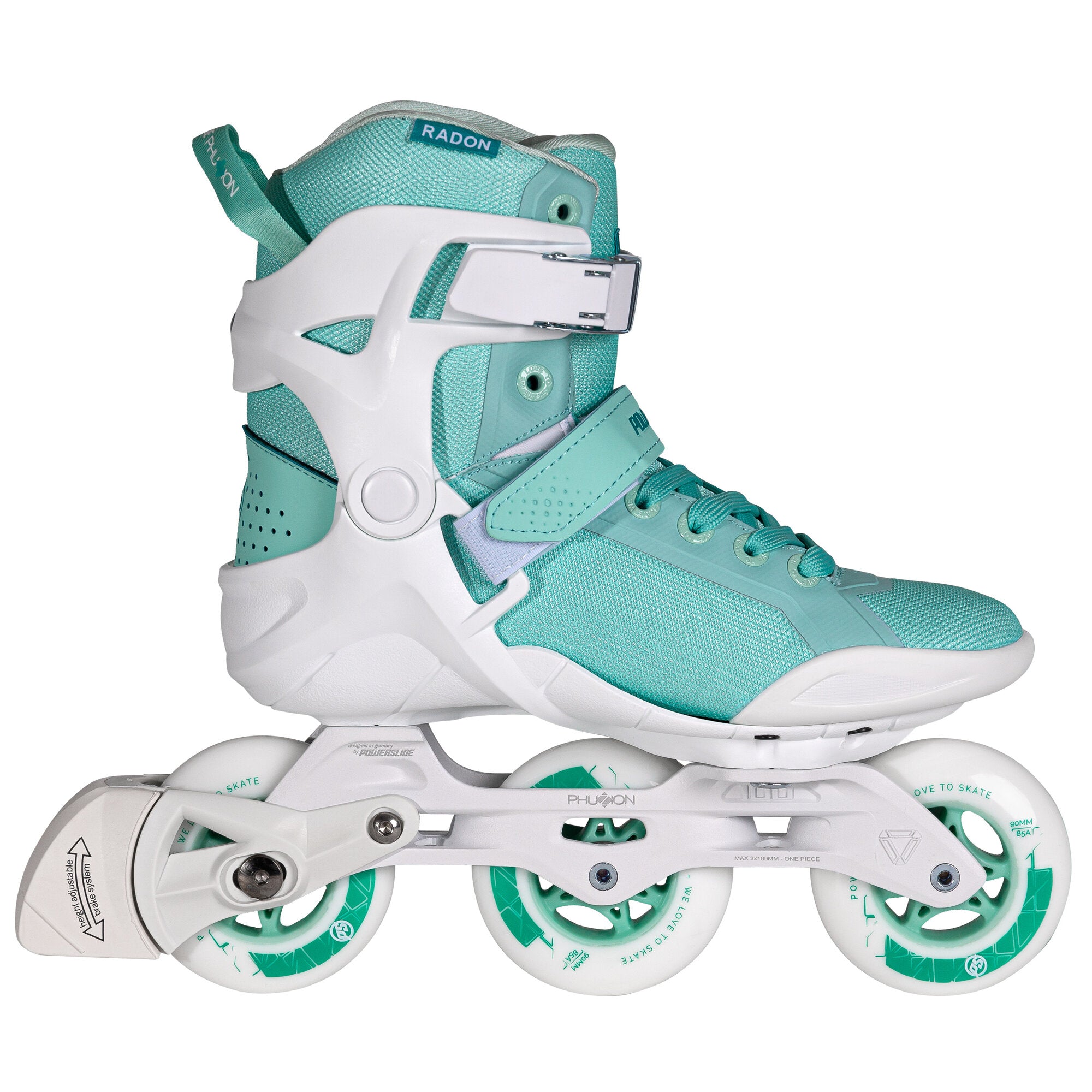 powerslide-phuzion-radon-3x90-lady-inline-skate-wei-teal image 1