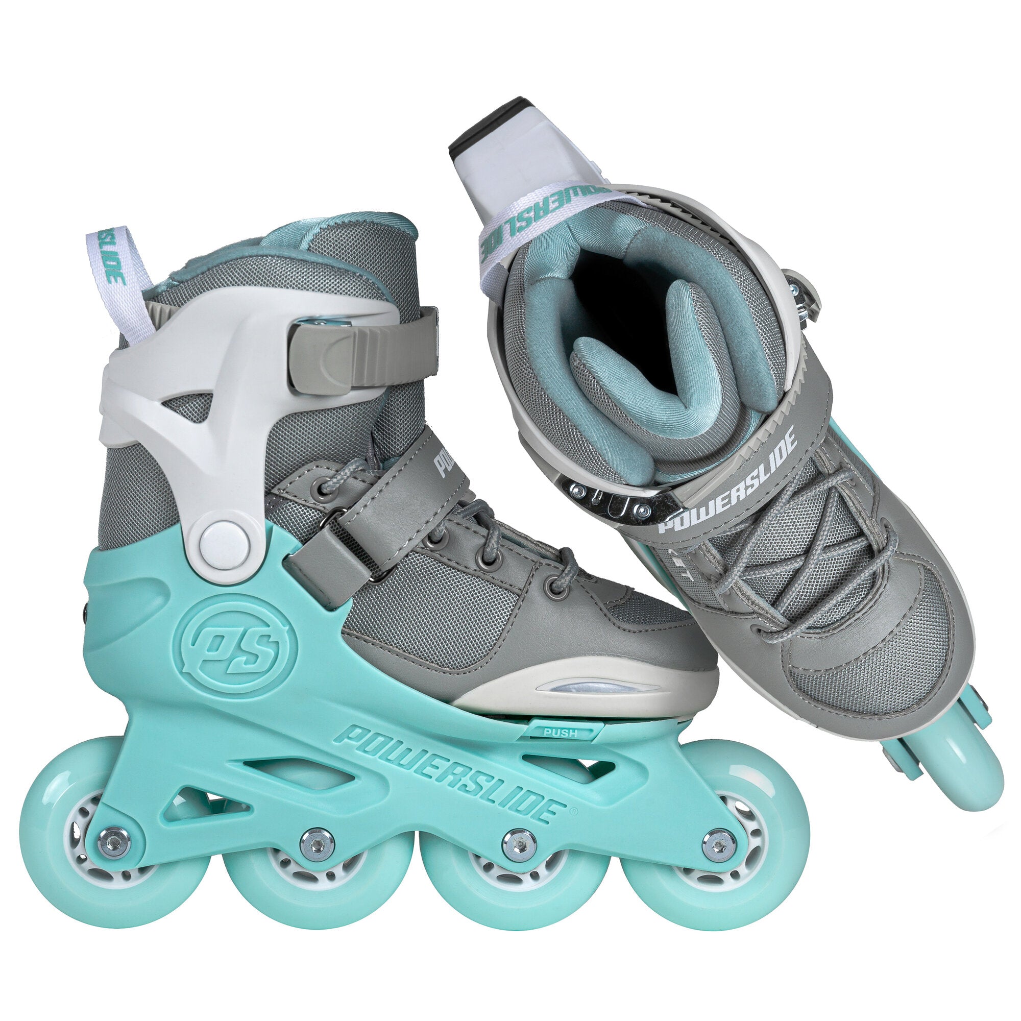 powerslide-rocket-grey-adj-kinder-inlineskate-verstellbar image 7