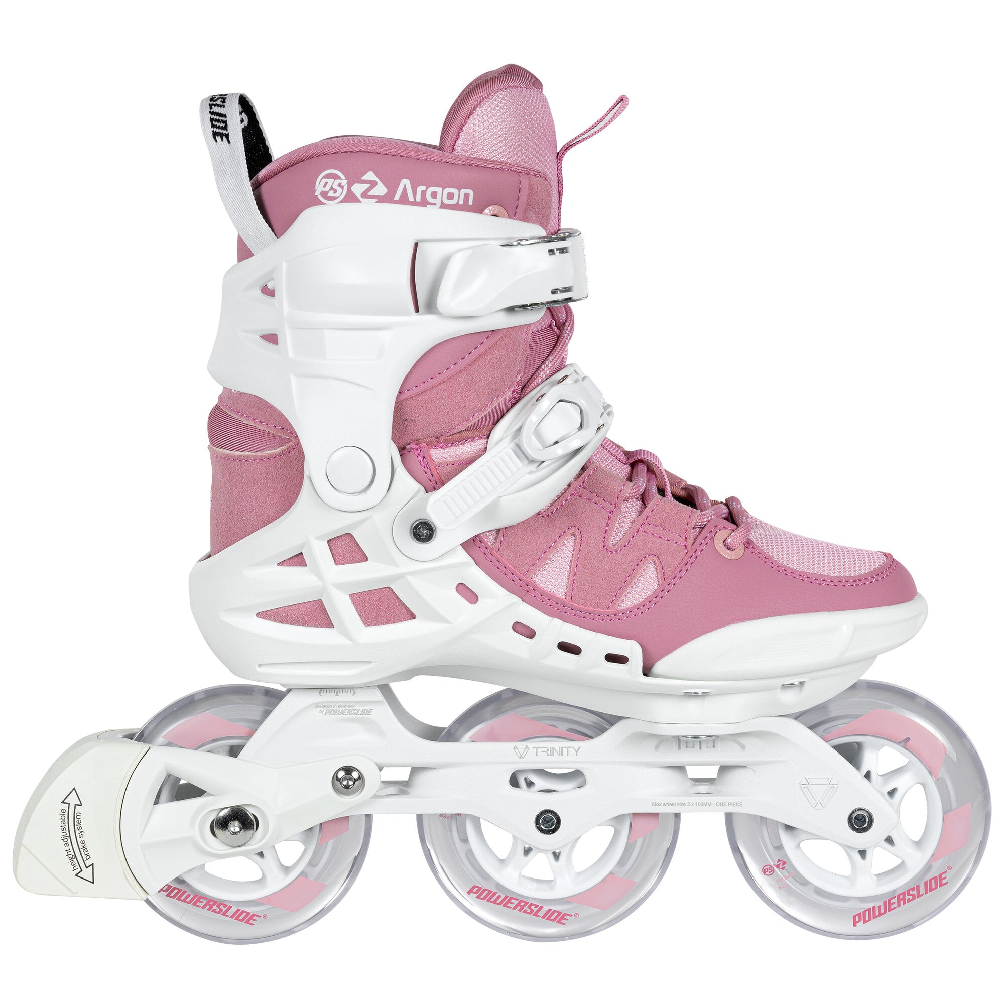 powerslide-phuzion-argon-rose-100-damen-fitness-inline-skates image 1