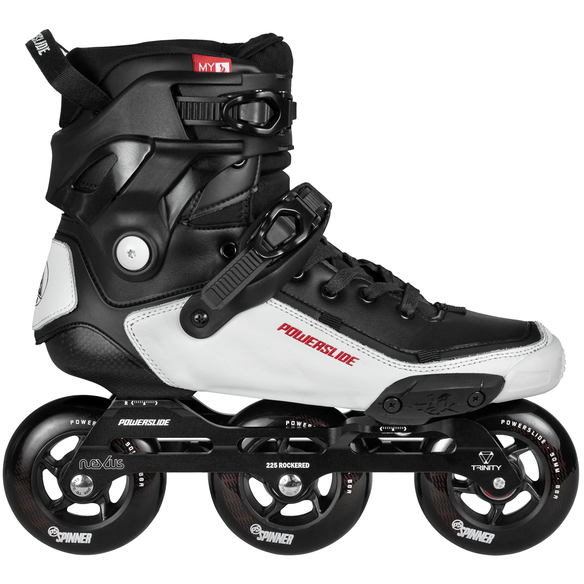 powerslide-tau-90-trinity-urban-freestyle-inline-skates-3x90 image 1