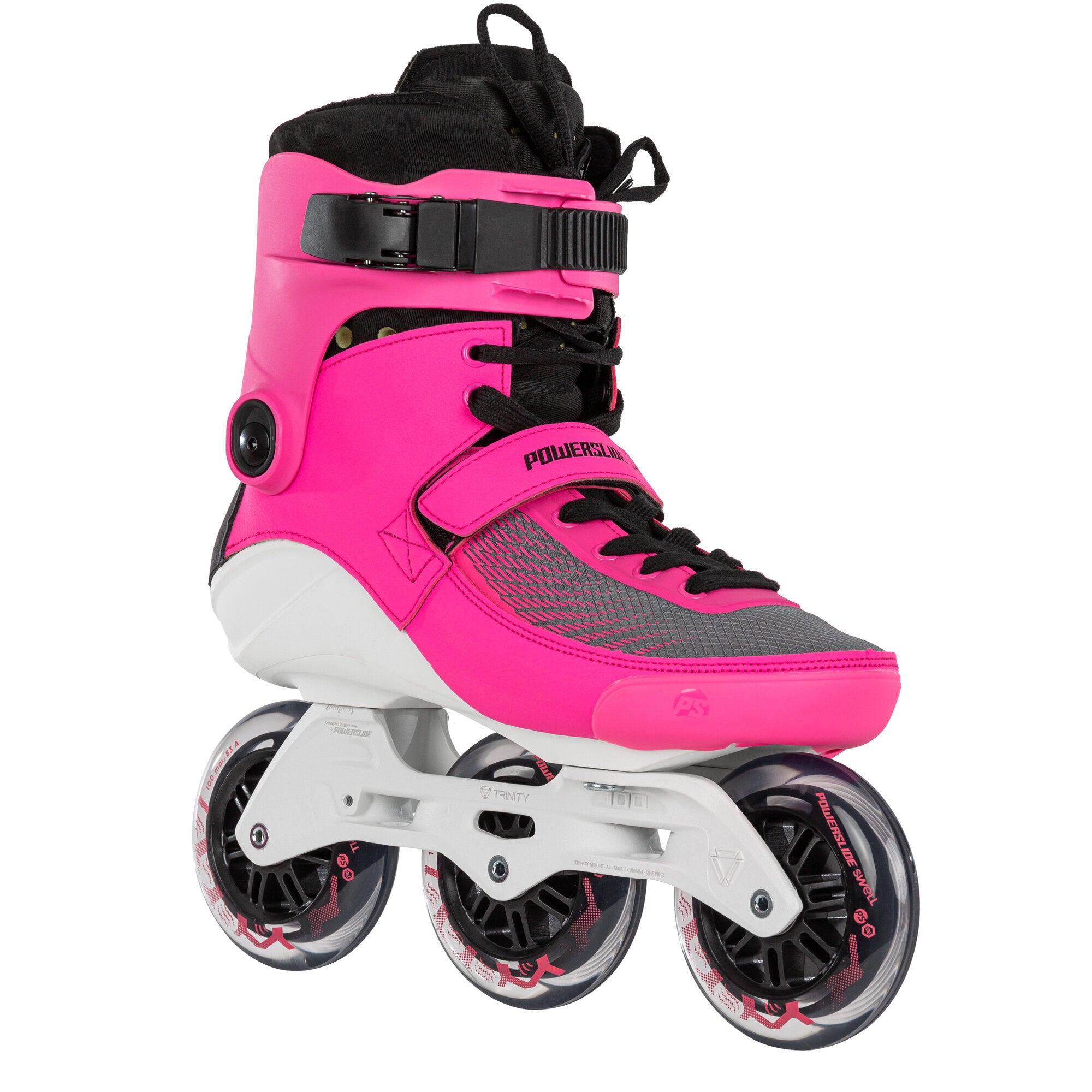 powerslide-swell-electric-pink-100-fitness-inline-skates-3d-adapt image 2