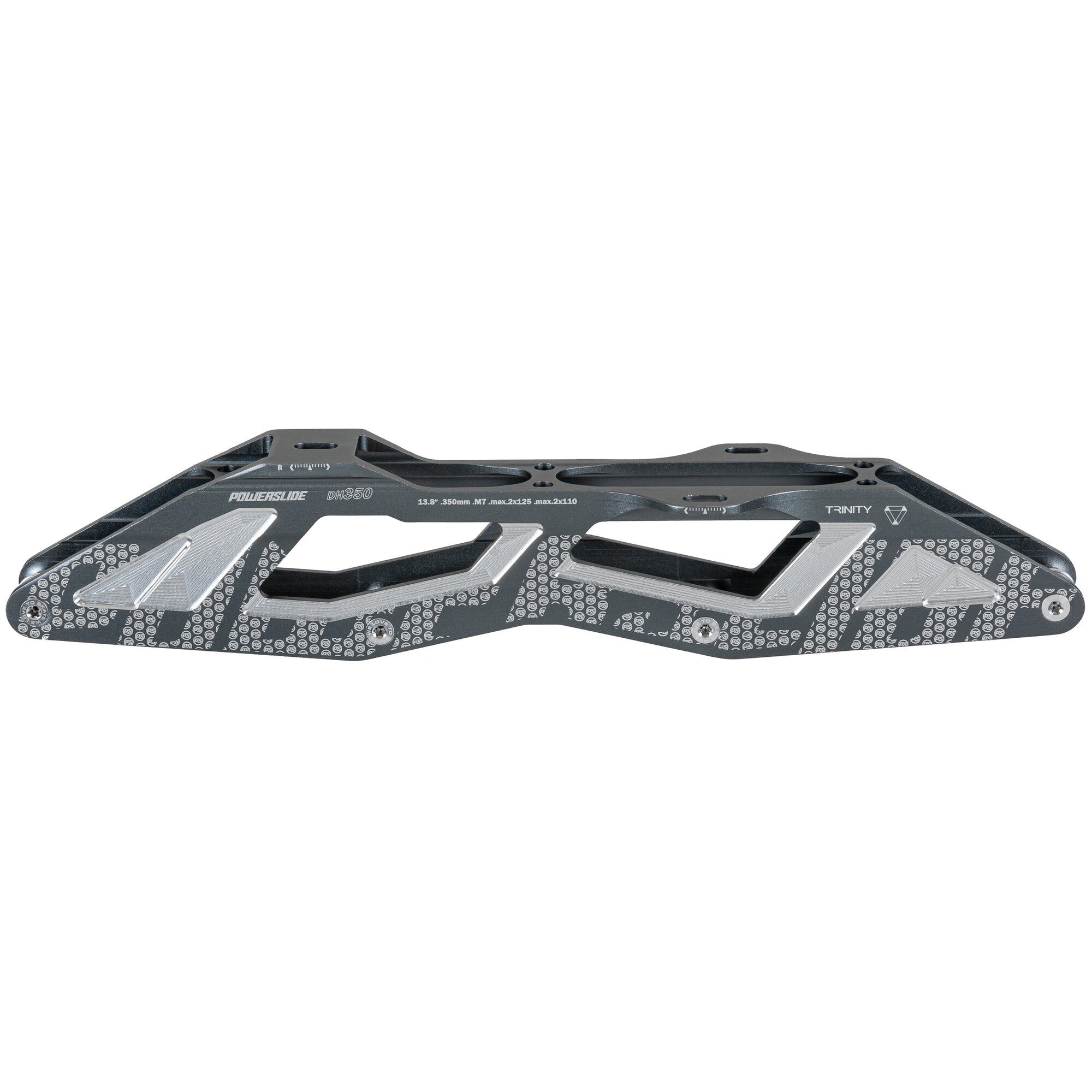 powerslide-dh350-downhill-frame-2x125-2x110-trinity-grau image 1
