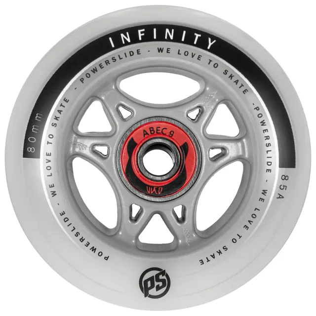 powerslide-infinity-80-rtr-abec9-spacer-skater-der-4er-pack-grau image 1
