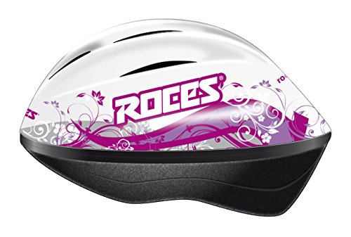 roces-m-dchenhelm-mit-blumenmuster-kinderhelm-f-r-inline-skating-und-funsport-gr image 2