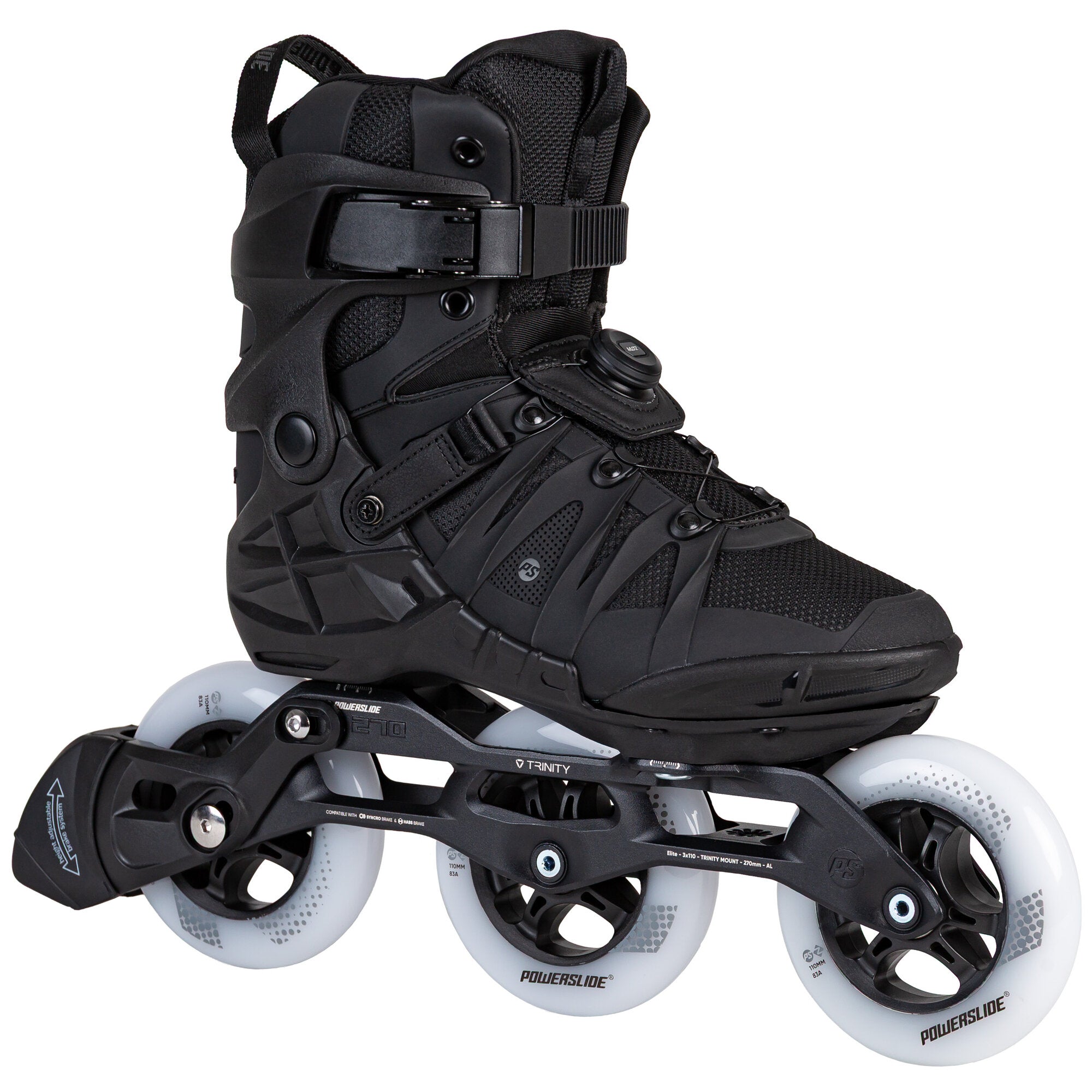powerslide-phuzion-argon-kpu-pds-black-fitness-softboot-skate image 2