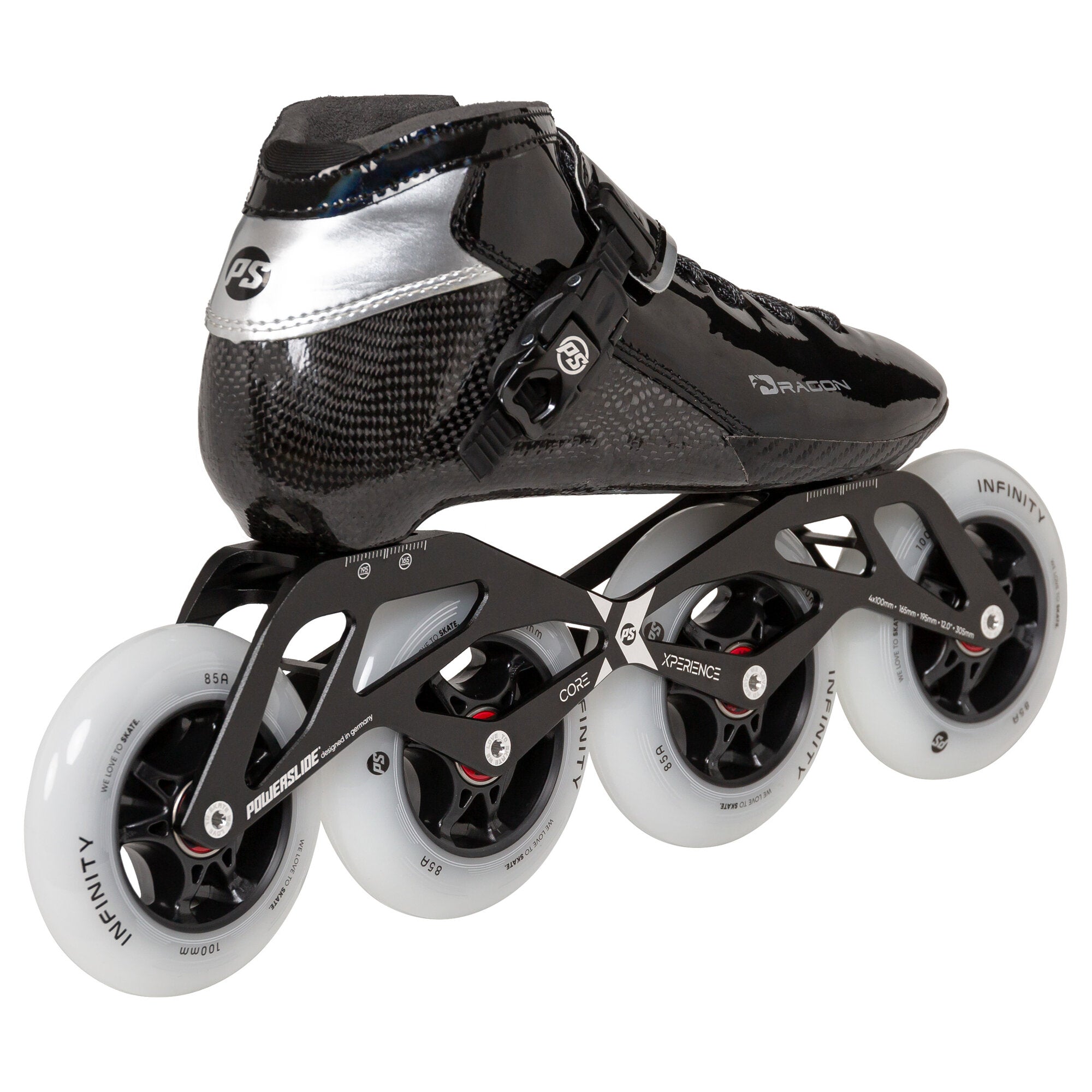 powerslide-dragon-black-100-kids-speedskate-schwarz image 3