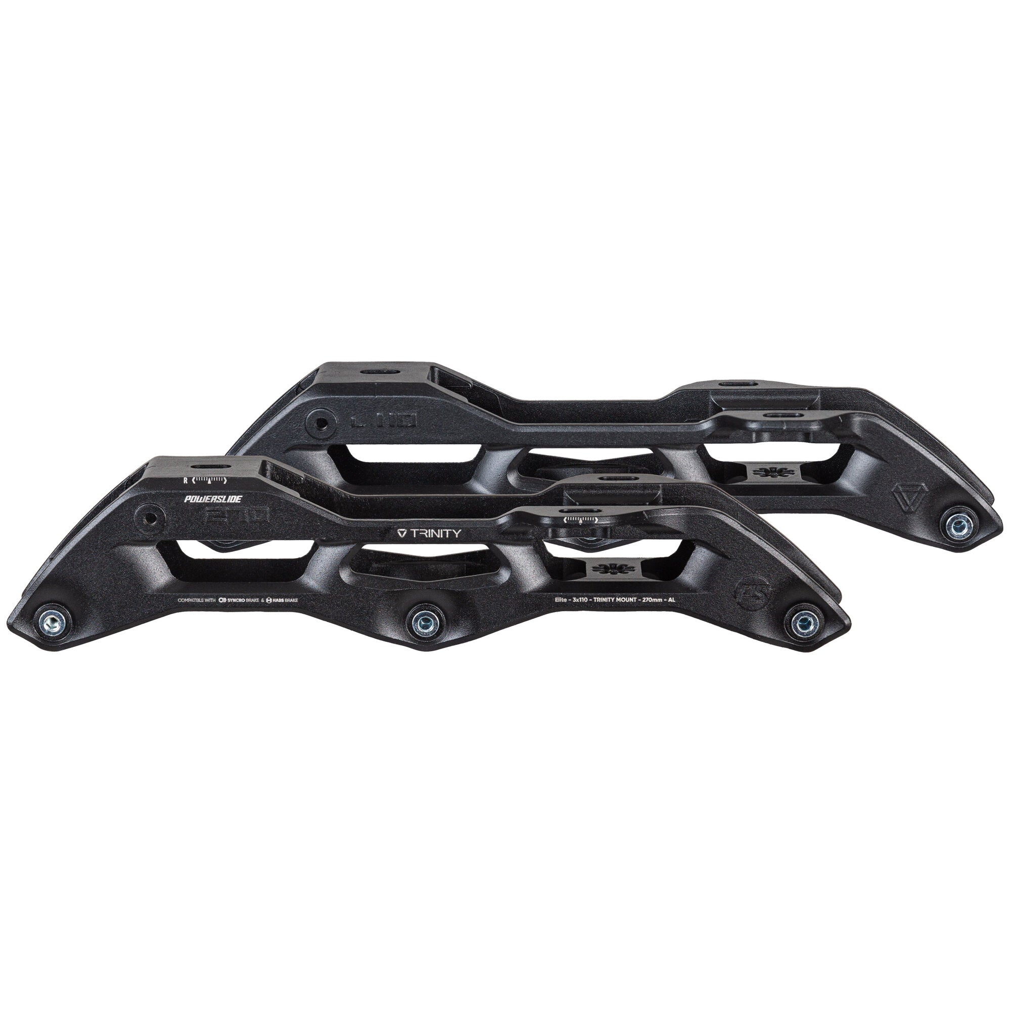 powerslide-elite-cast-syncro-al-270-3x110-tri-schiene-schwarz image 6