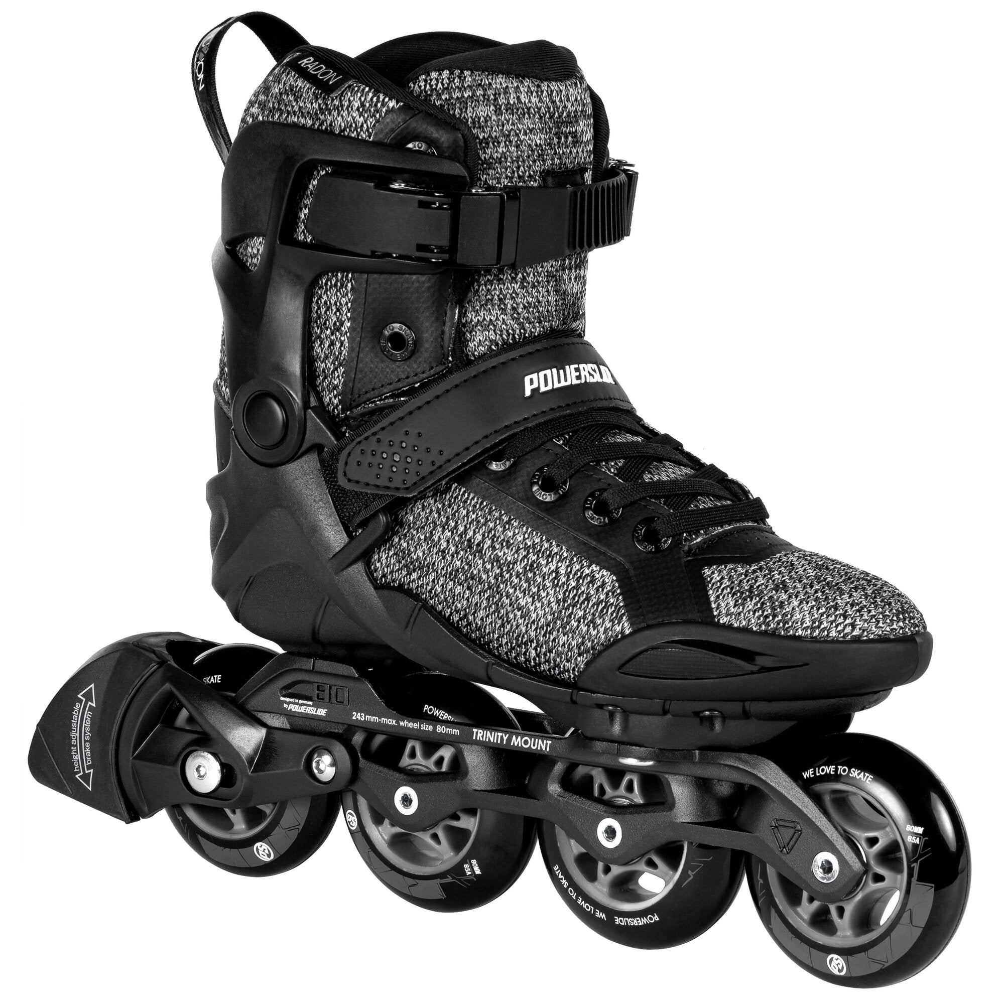 powerslide-phuzion-radon-black-white-80-fitness-inlineskate image 3