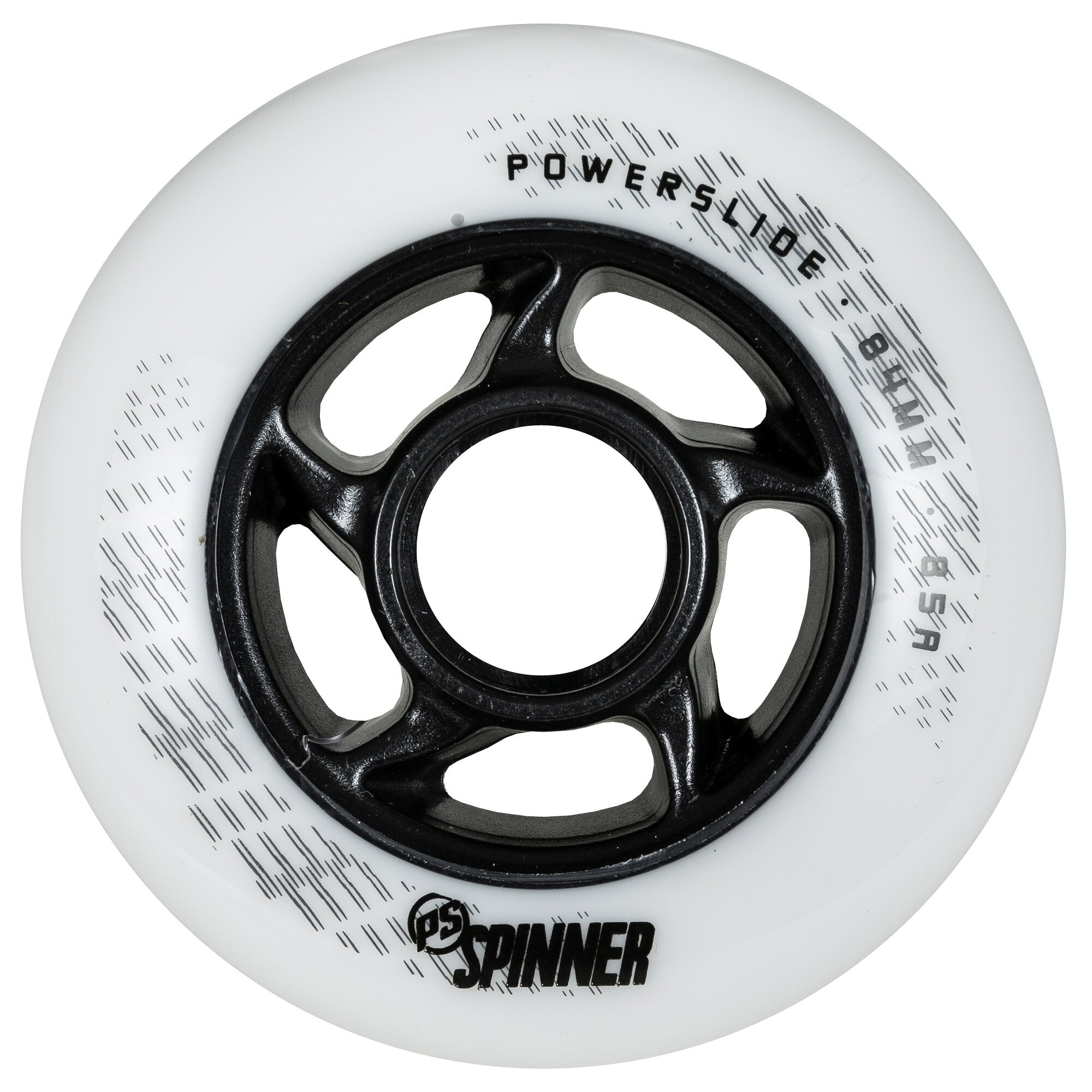 powerslide-spinner-84mm-88a-white-rollen-4er-pack image 1