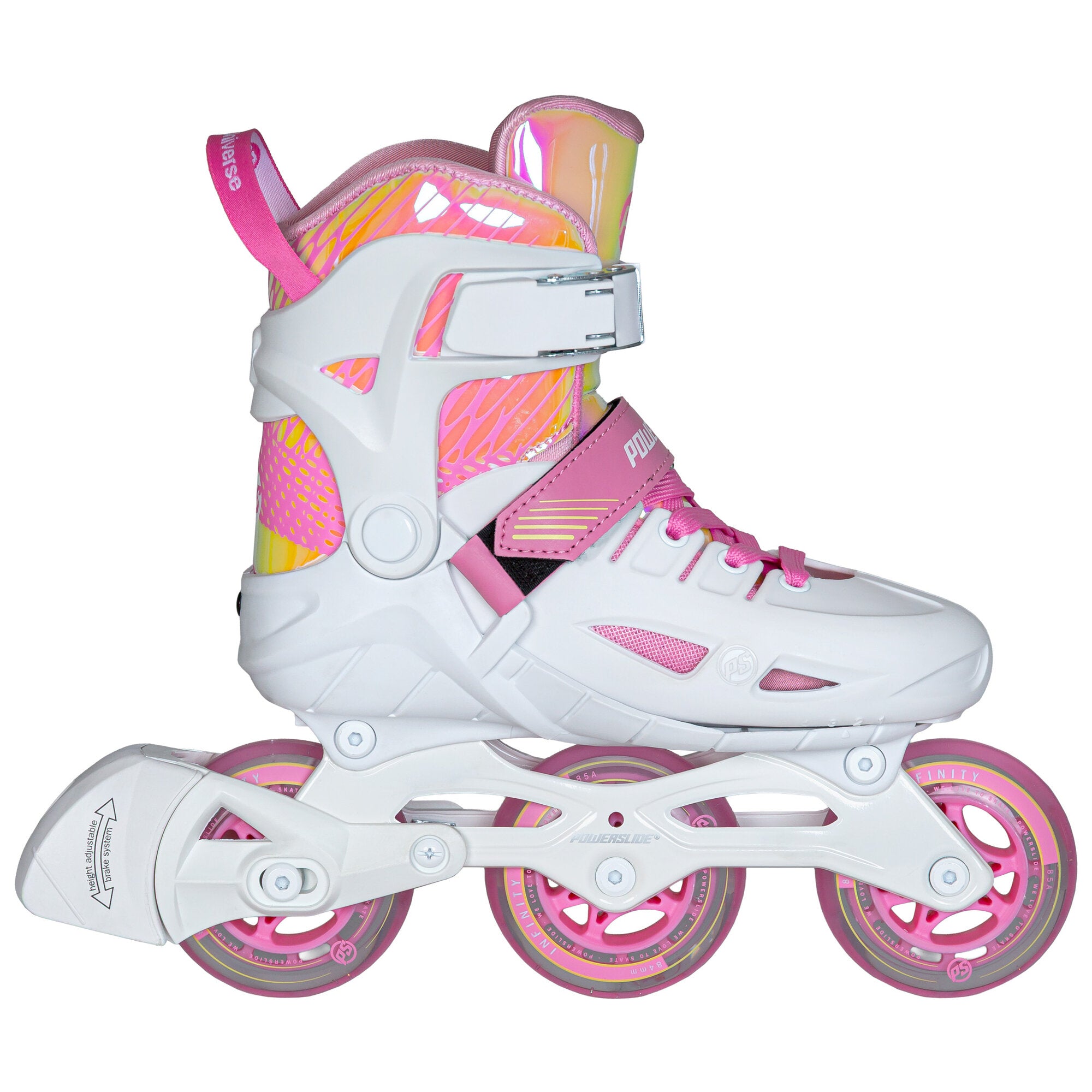 powerslide-phuzion-universe-pink-ii-kids-inlineskates-verstellbar image 1