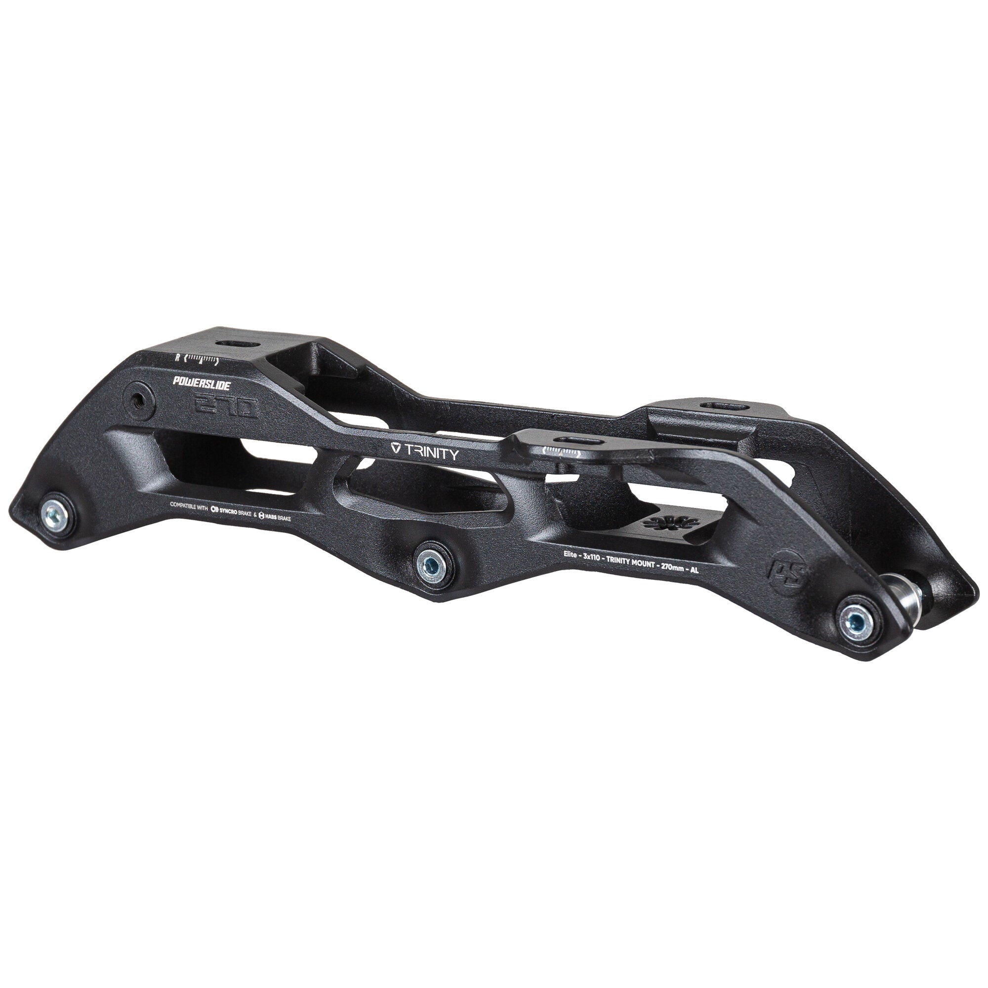 powerslide-elite-cast-syncro-al-270-3x110-tri-schiene-schwarz image 2