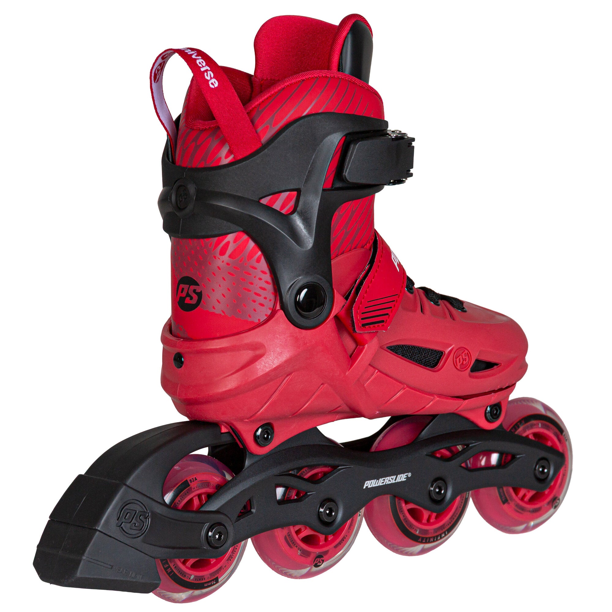 powerslide-phuzion-universe-4w-red-verstellbare-kinder-inline-skates image 3