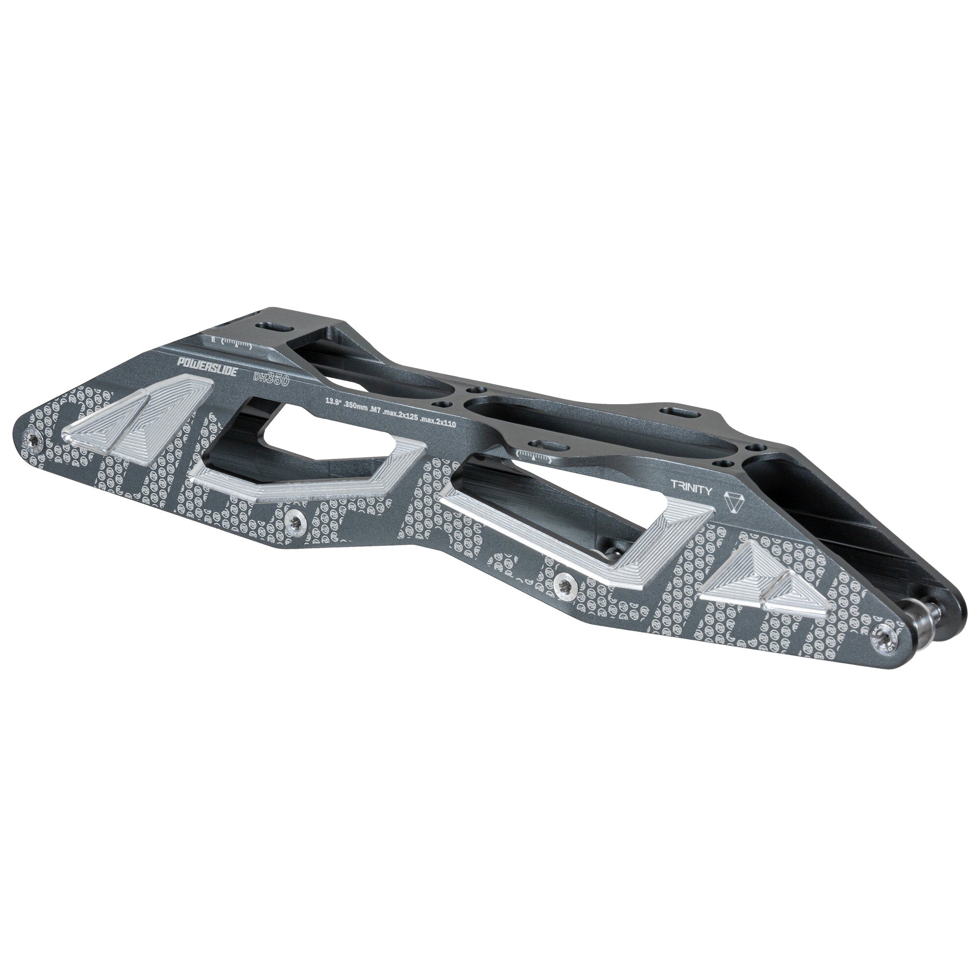powerslide-dh350-downhill-frame-2x125-2x110-trinity-grau image 2