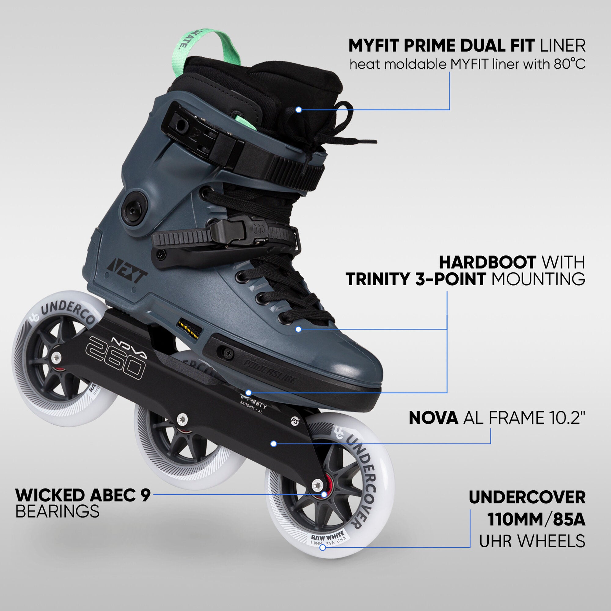 powerslide-next-pro-110-urban-inline-skates-blau image 2