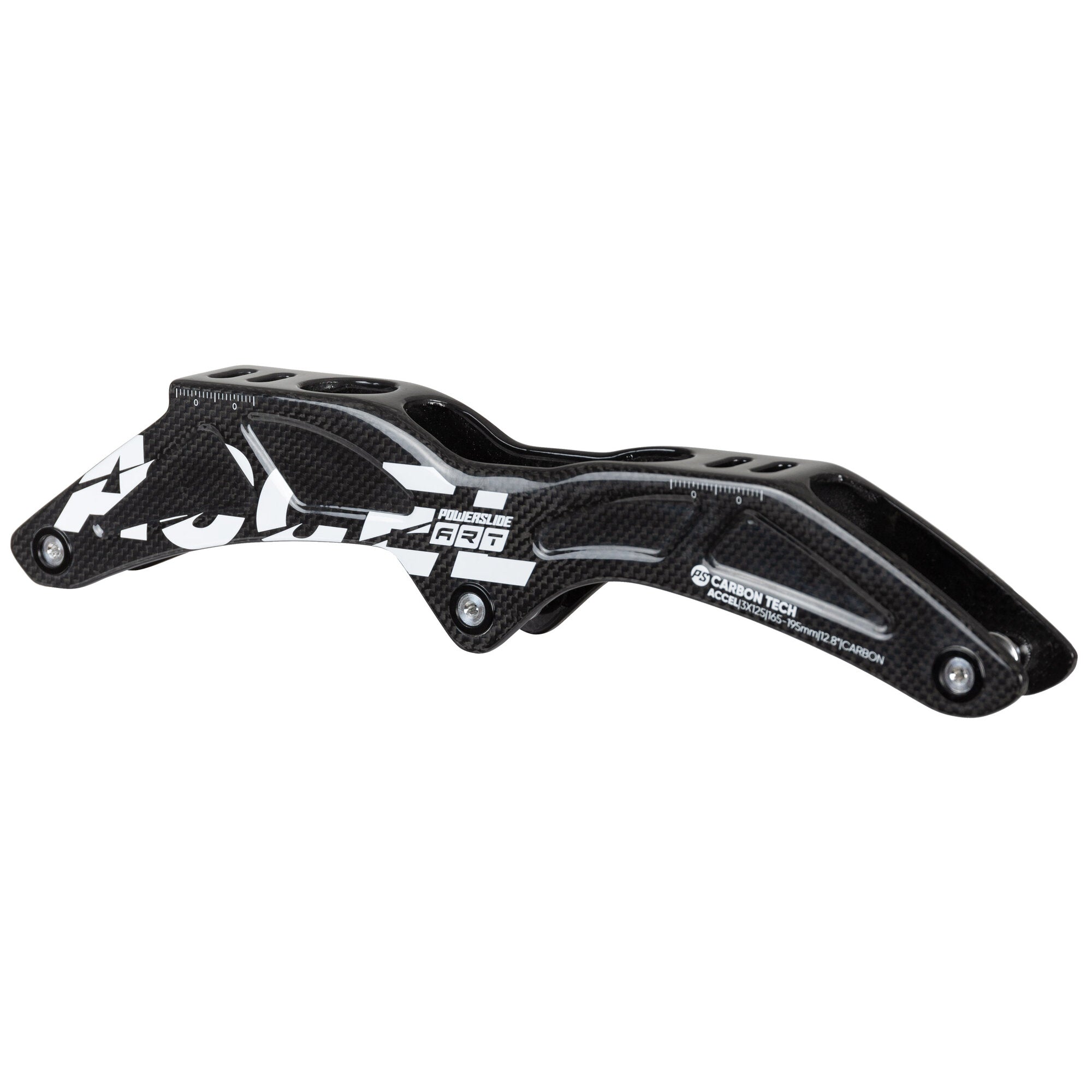 powerslide-accel-carbon-12-8-3x125-inline-racing-frame-195mm-black image 2
