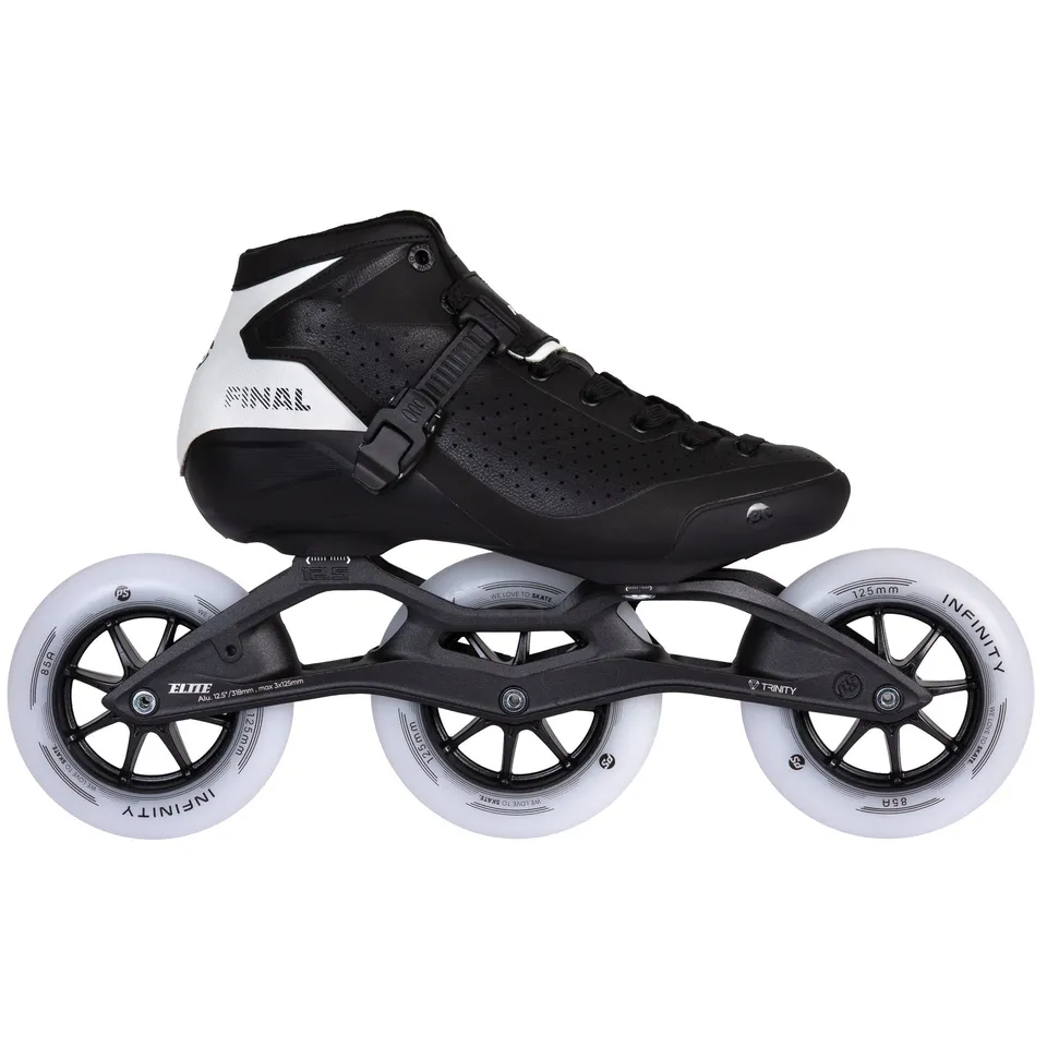 powerslide-final-125-inline-speedskate-schwarz-wei image 1