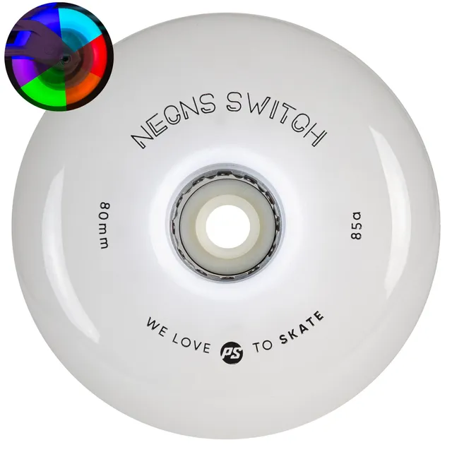 powerslide-neons-switch-led-80-85a-4er-rollen-multicolor image 1