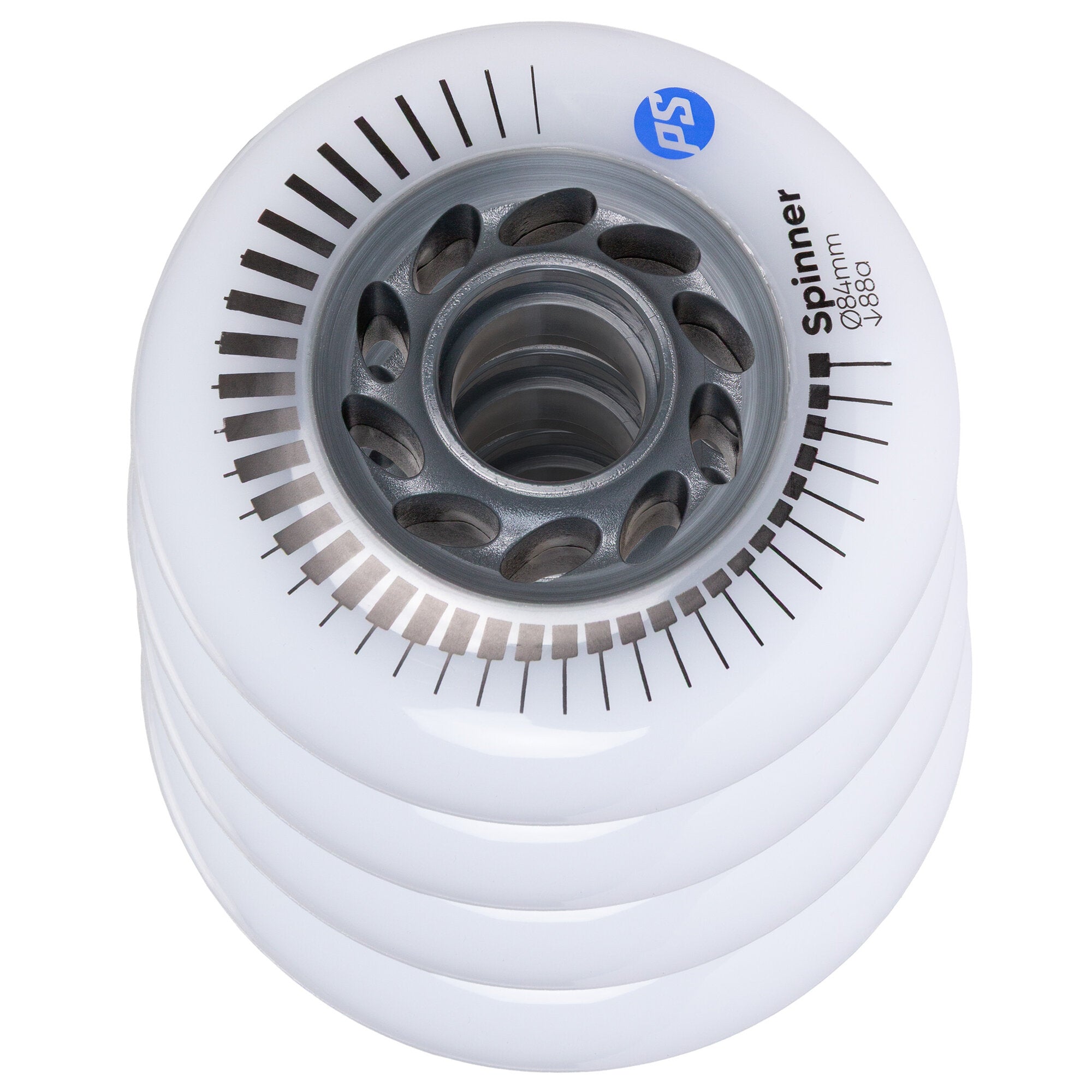 powerslide-spinner-84-88a-white-rollen-4er-pack image 3