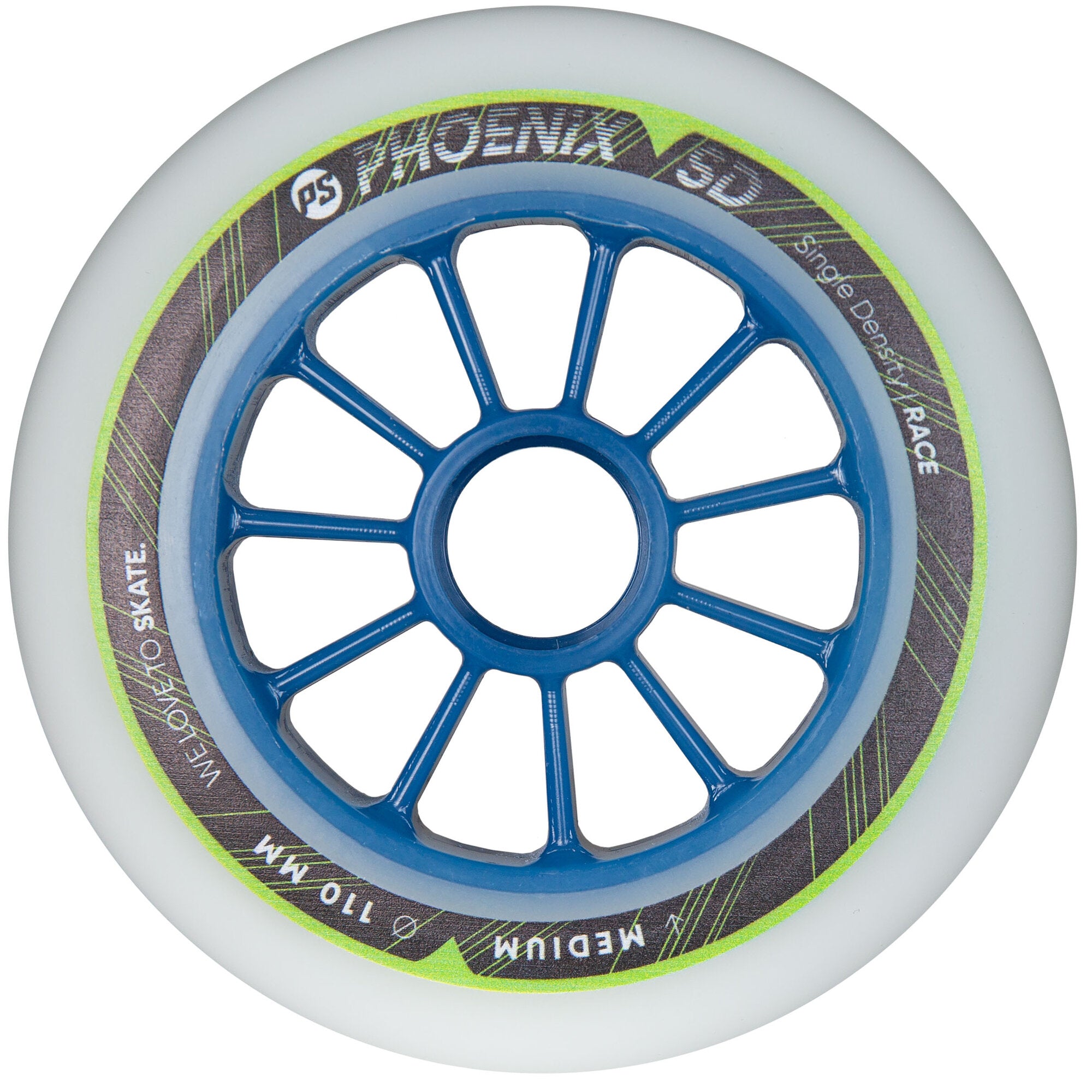 powerslide-phoenix-110mm-sd-medium-8-pack-rollen-blau-wei image 1