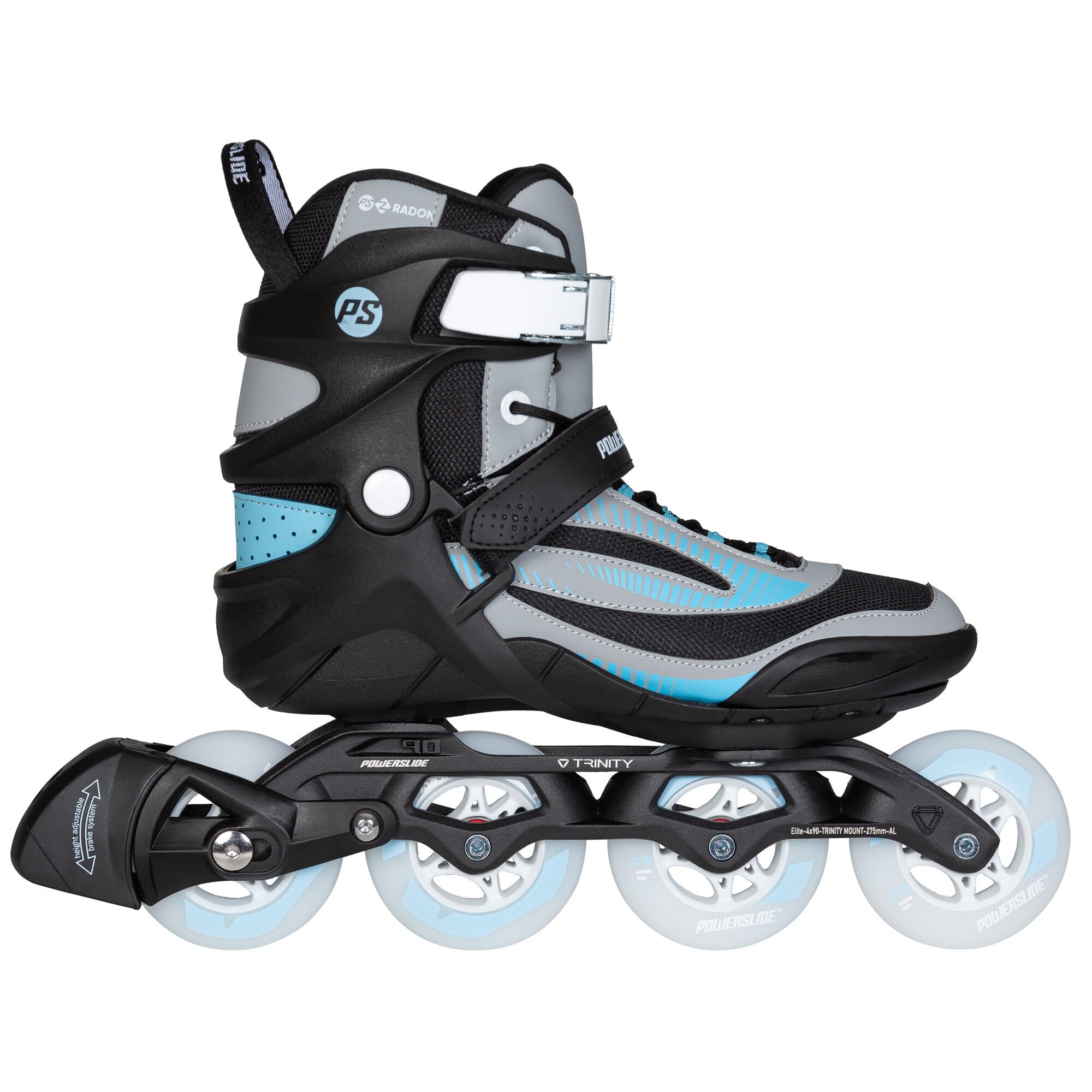 powerslide-phuzion-radon-slate-grey-84-fitness-inline-skate image 1