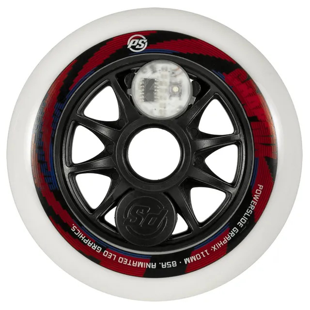 powerslide-graphix-110-85a-led-rolle-color-1-st-ck image 1