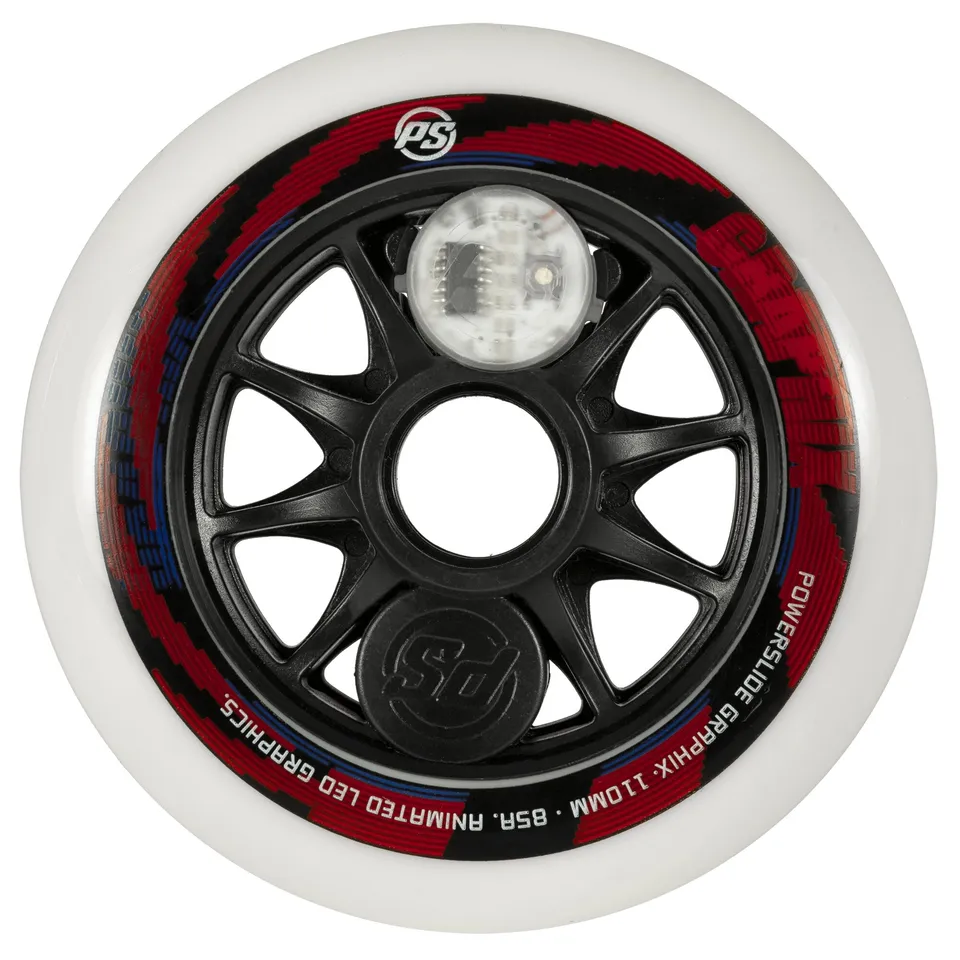 powerslide-graphix-110-85a-led-rolle-color-1-st-ck image 1