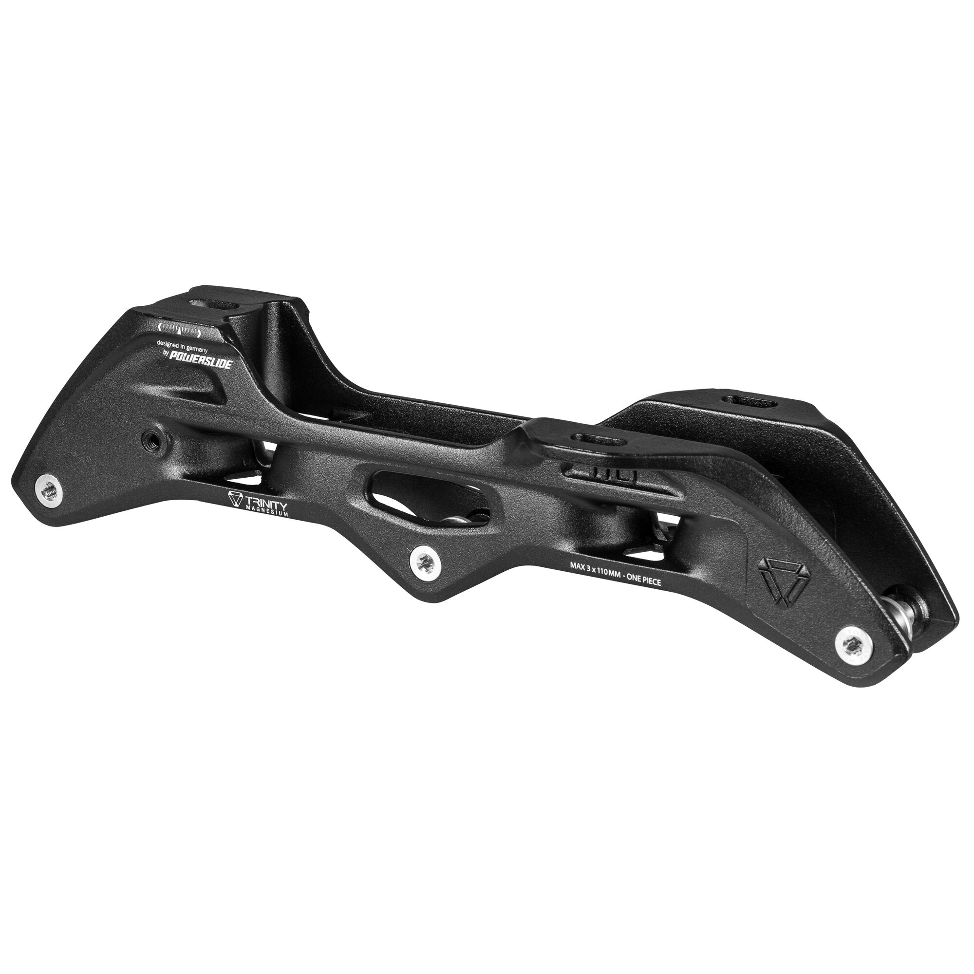 powerslide-elite-cast-mg-243-3x110-black-tri-inline-skate-schiene image 2