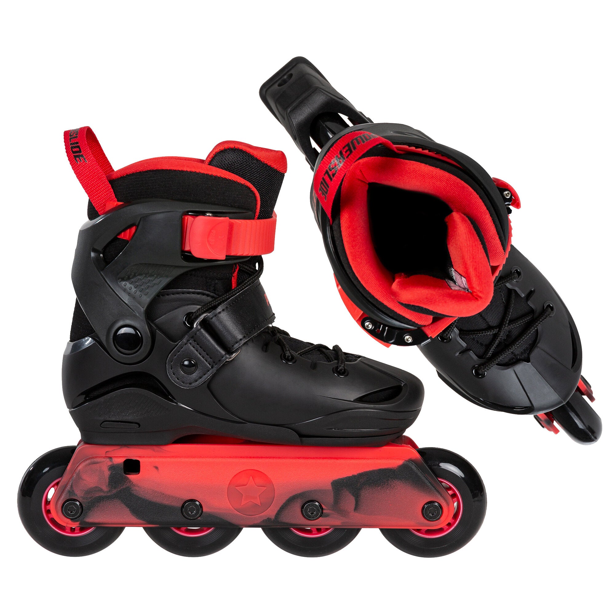 powerslide-jet-black-adj-kinder-inline-skates-schwarz-rot image 4