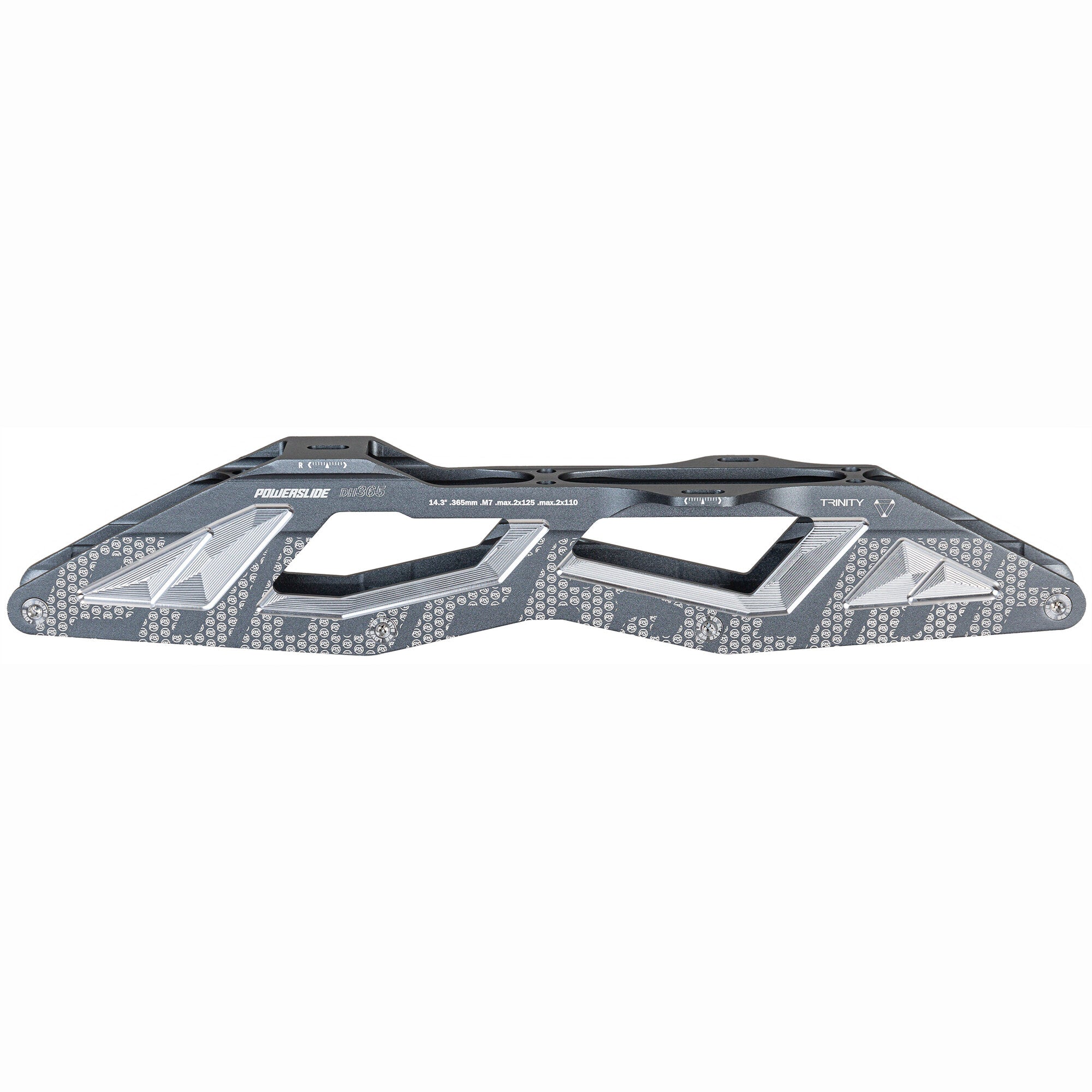 powerslide-dh365-14-3-2x125-2x110-tri-downhill-frame image 2
