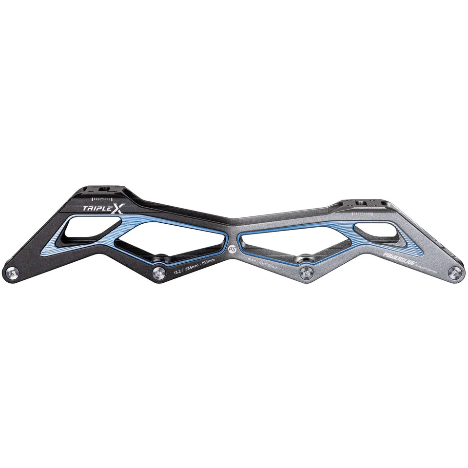 powerslide-triple-x-13-2-4x110-speed-frame-schwarz-grau-195 image 1