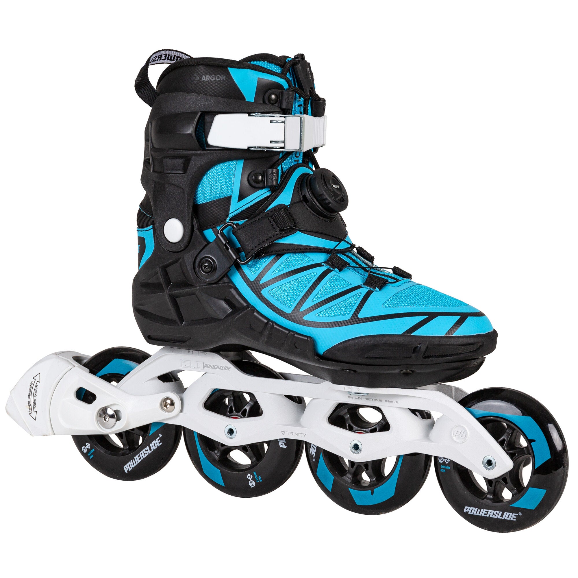 powerslide-phuzion-argon-bluebird-100-fitness-inline-skates-schwarz-blau image 2