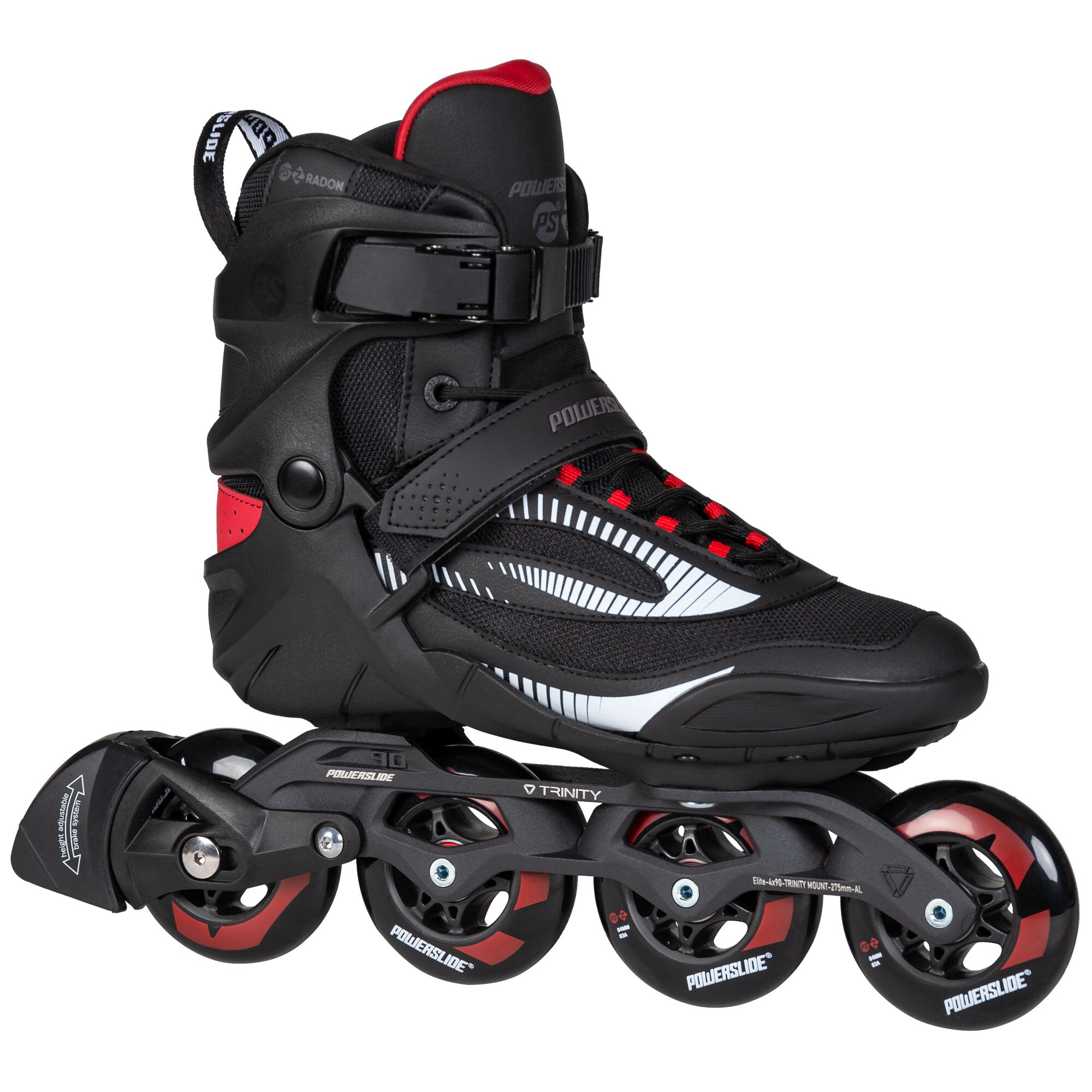 powerslide-phuzion-radon-charcoal-84-fitness-inline-skates image 2