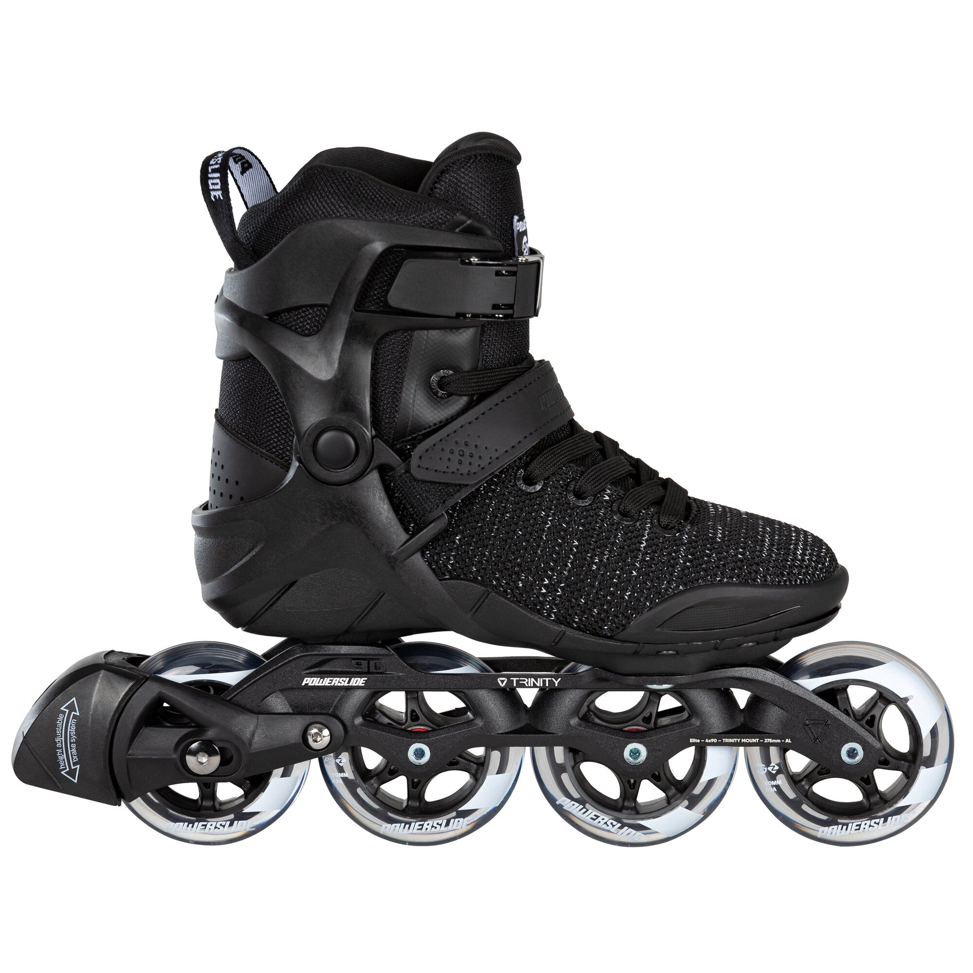 powerslide-phuzion-xenon-black-90-fitness-skates-trinity image 1