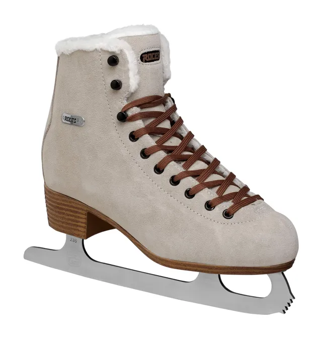 roces-damen-suede-eco-fur-freizeit-schlittschuh-ice-glamour-teddy-fellkragen-kun image 1