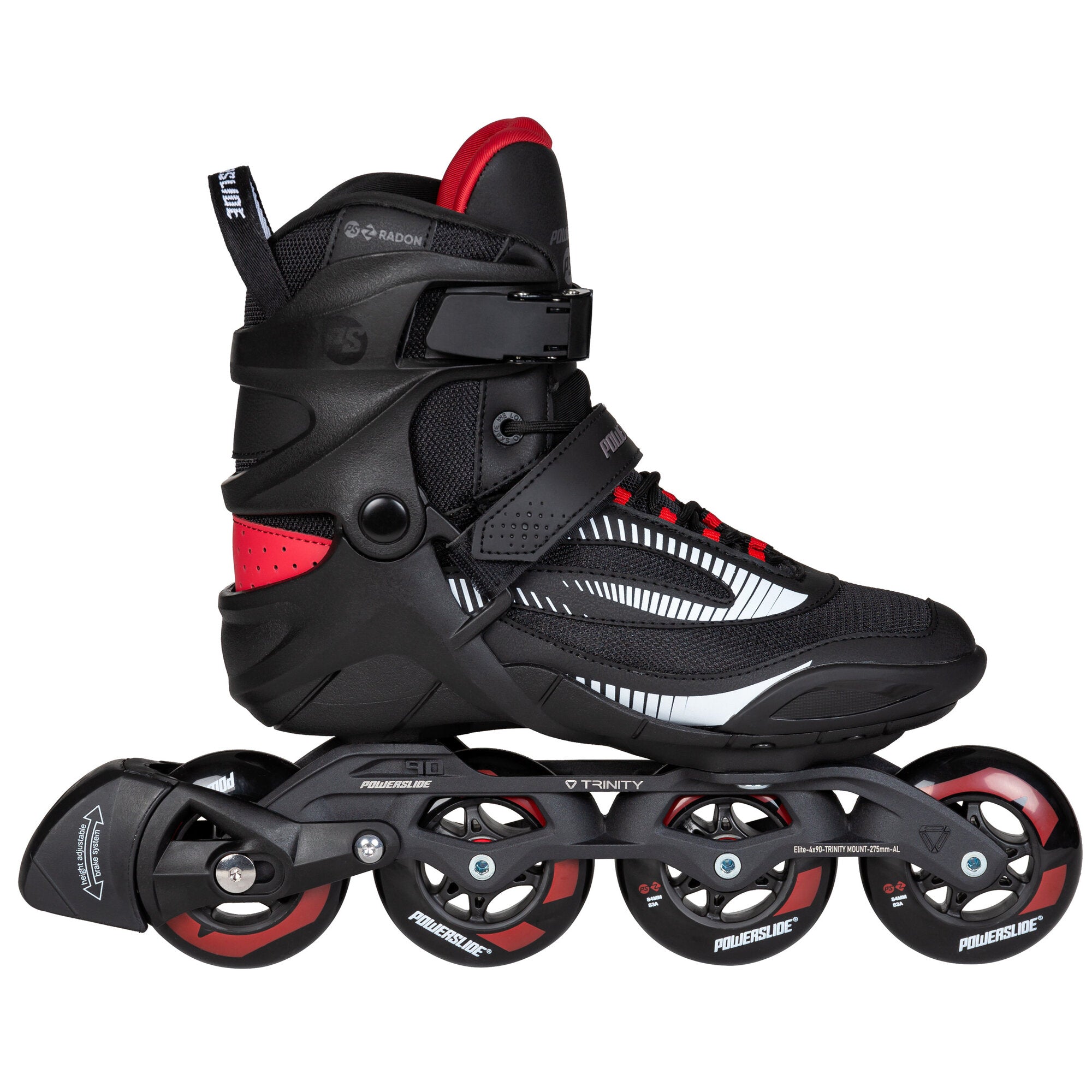 powerslide-phuzion-radon-charcoal-84-fitness-inline-skates image 1