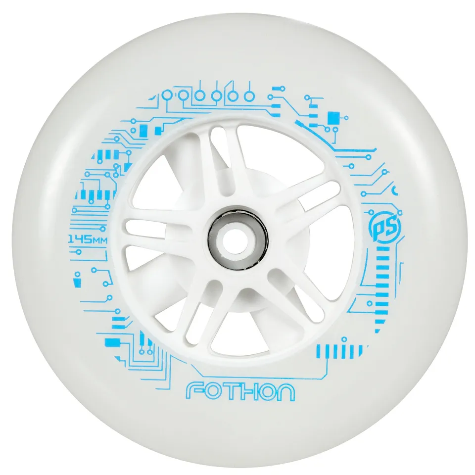 powerslide-fothon-145mm-82a-led-rolle-weiss-einzelst-ck image 1