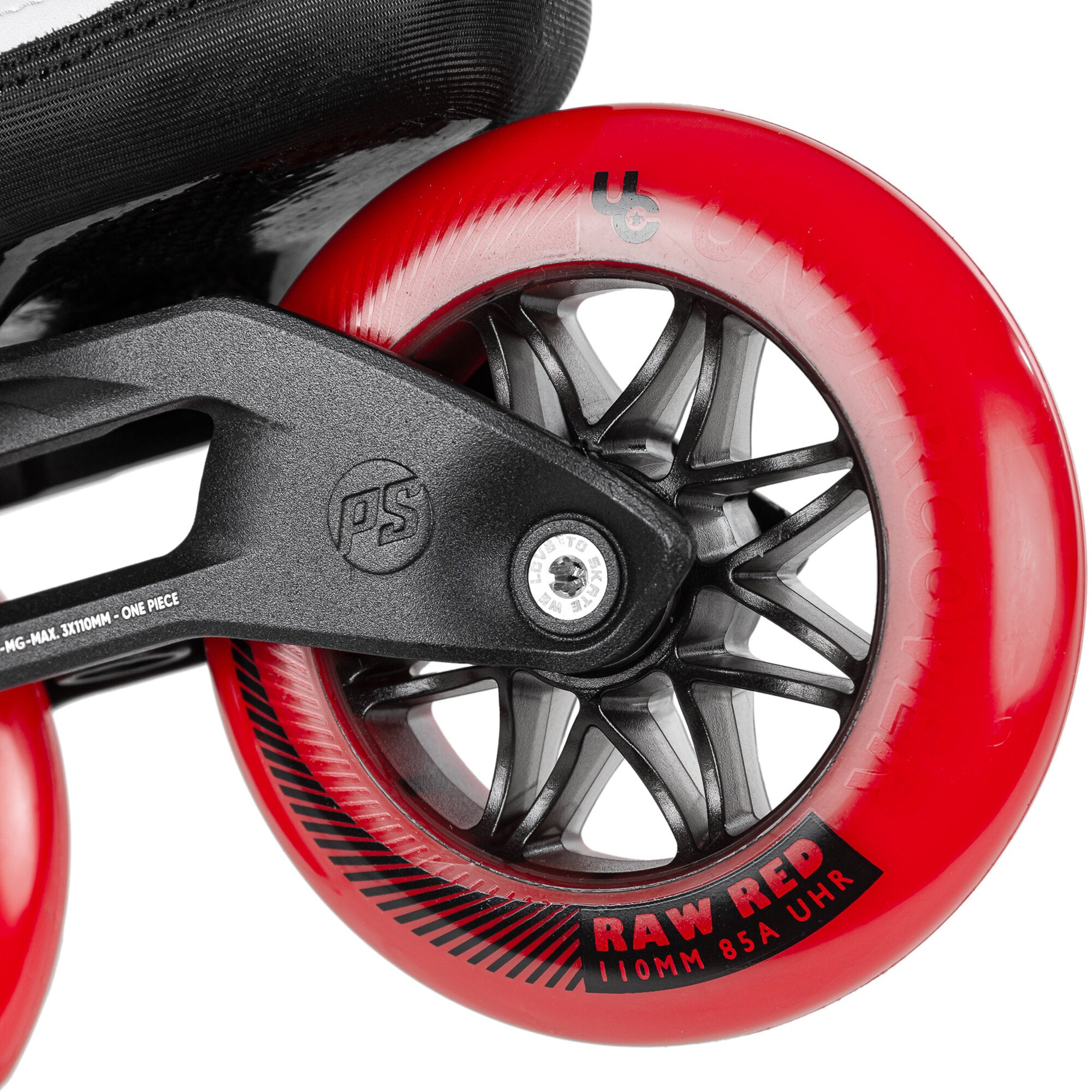 powerslide-arise-rd-speedskate-hybrid-carbon-schwarz-rot-wei image 8