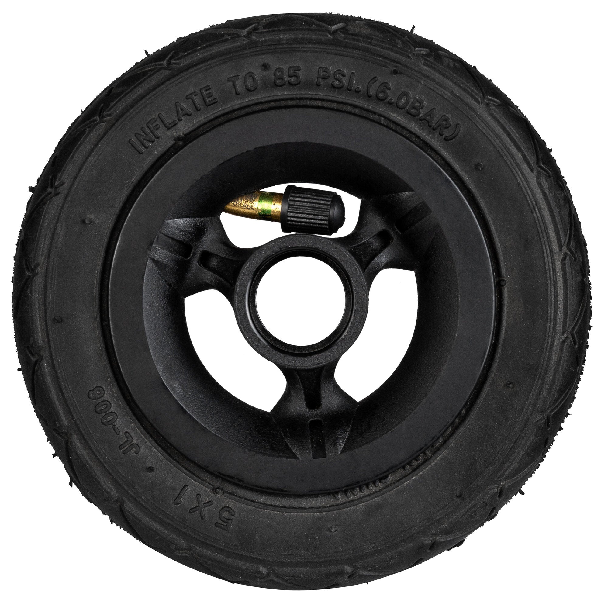 powerslide-road-warrior-125-air-tire-luftreifen-schwarz image 1