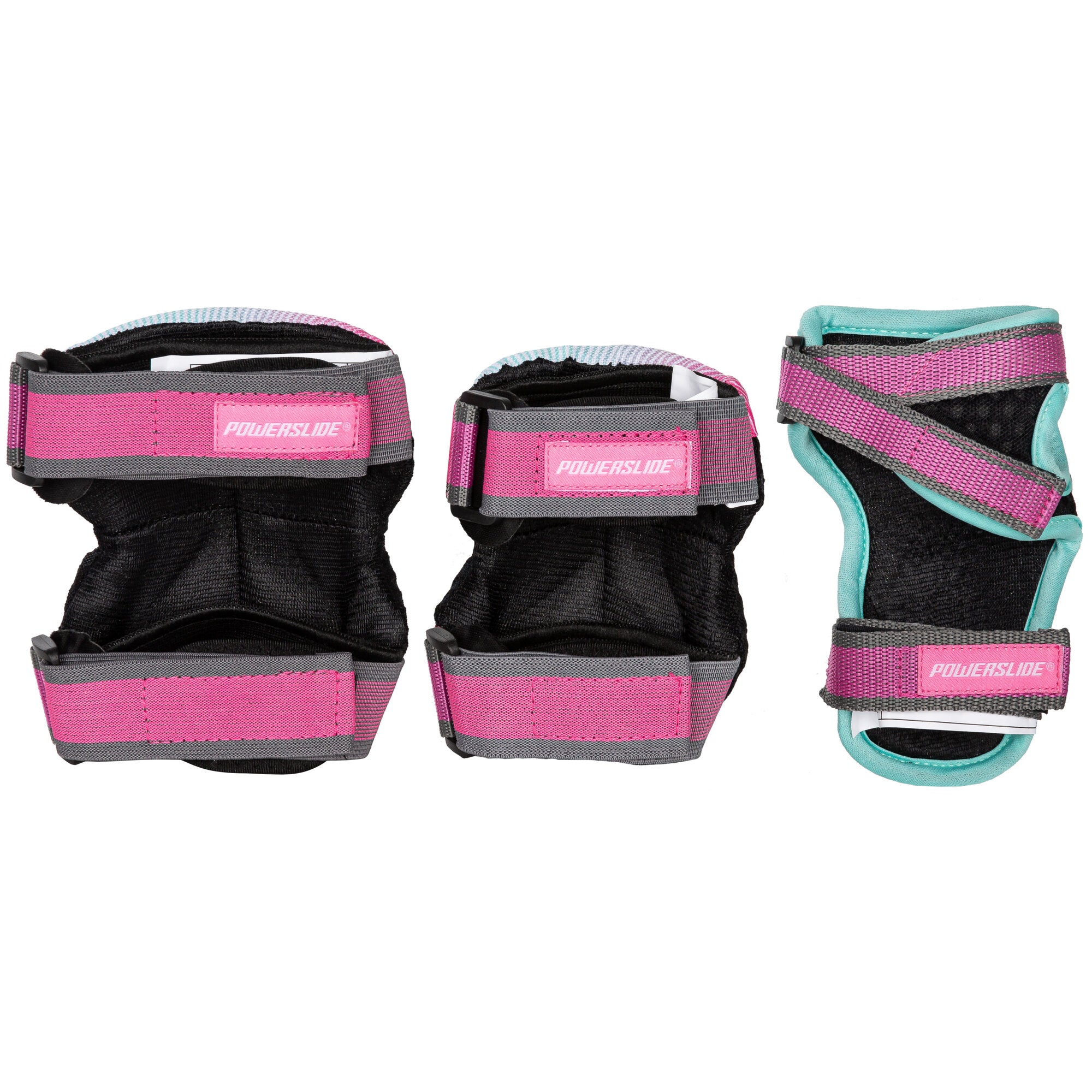 powerslide-kids-pro-girls-set-sch-tzer-grau-pink image 4