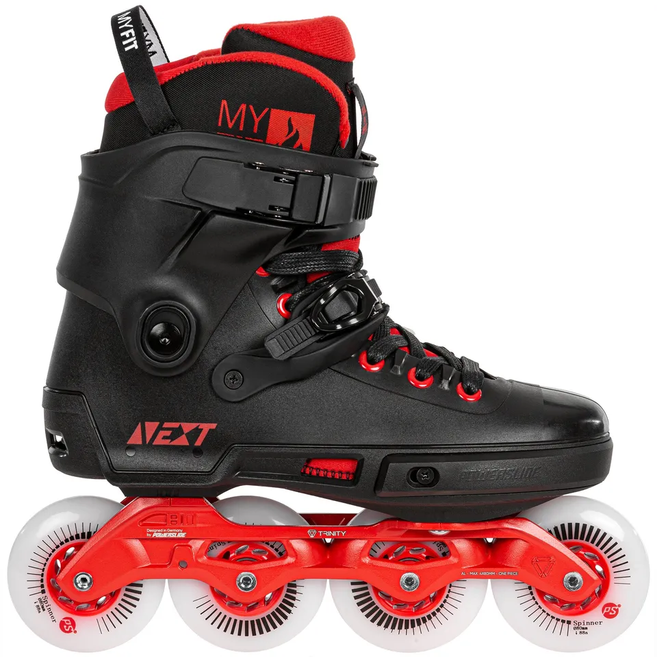 powerslide-next-black-red-80-urban-inline-skates image 1