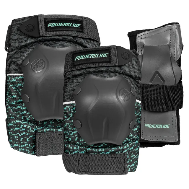 powerslide-standard-women-protektoren-set-grau-teal image 1