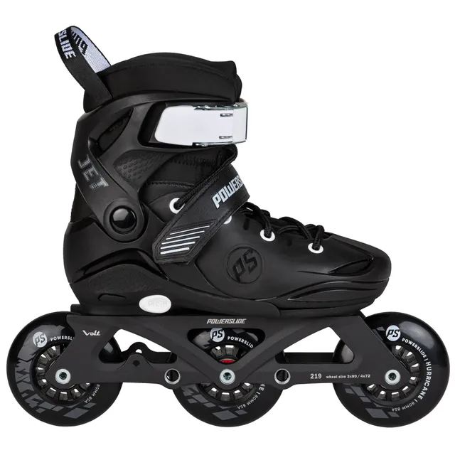 powerslide-jet-pro-black-verstellbare-kinder-inline-skates image 1