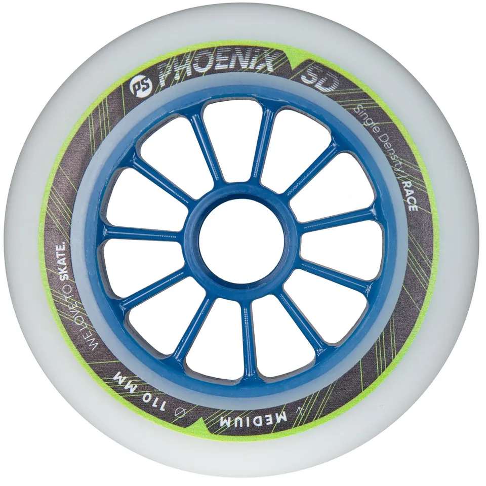 powerslide-phoenix-110mm-sd-medium-8-pack-rollen-blau-wei image 1
