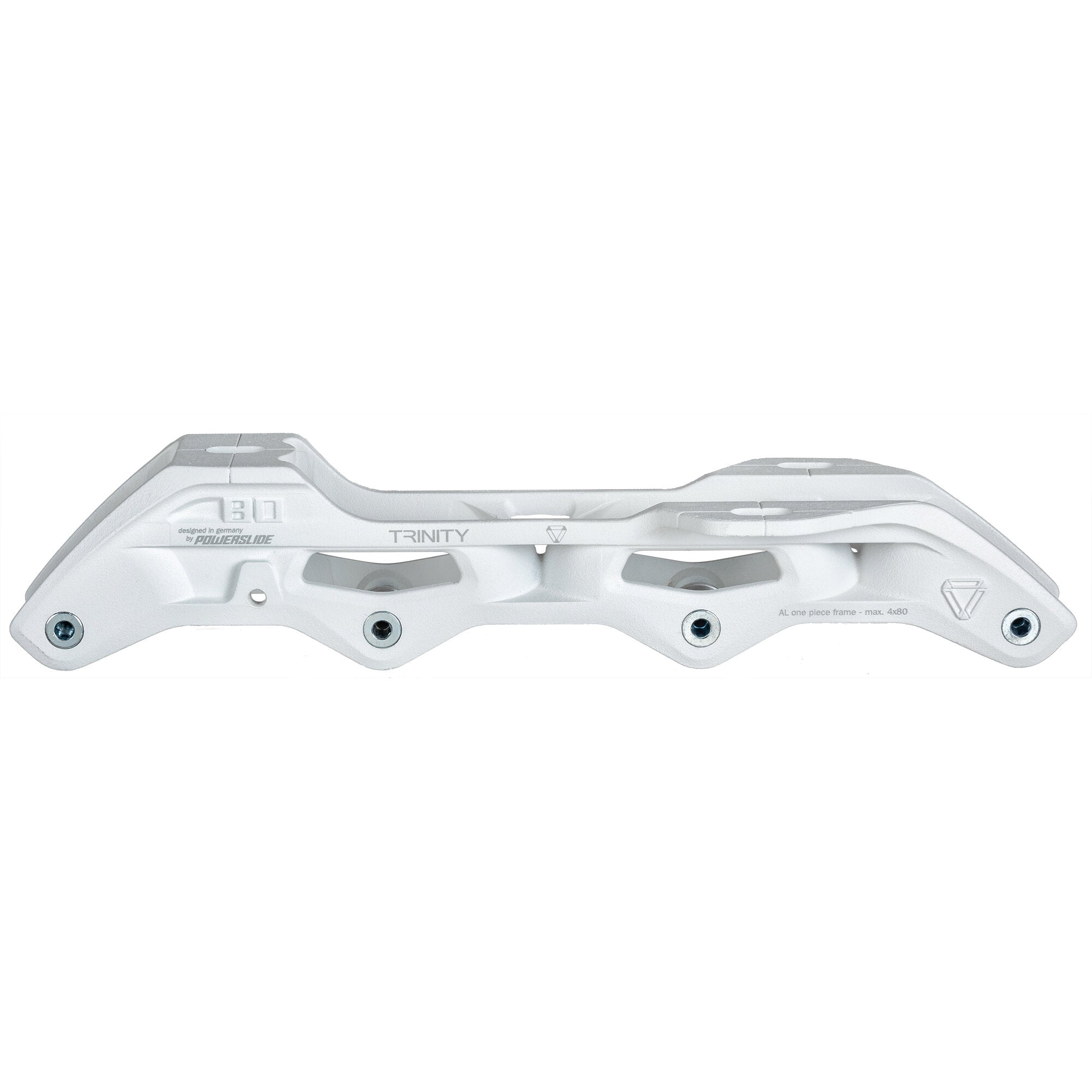 powerslide-elite-cast-al-243-4x80-white-tri-inline-schiene image 1